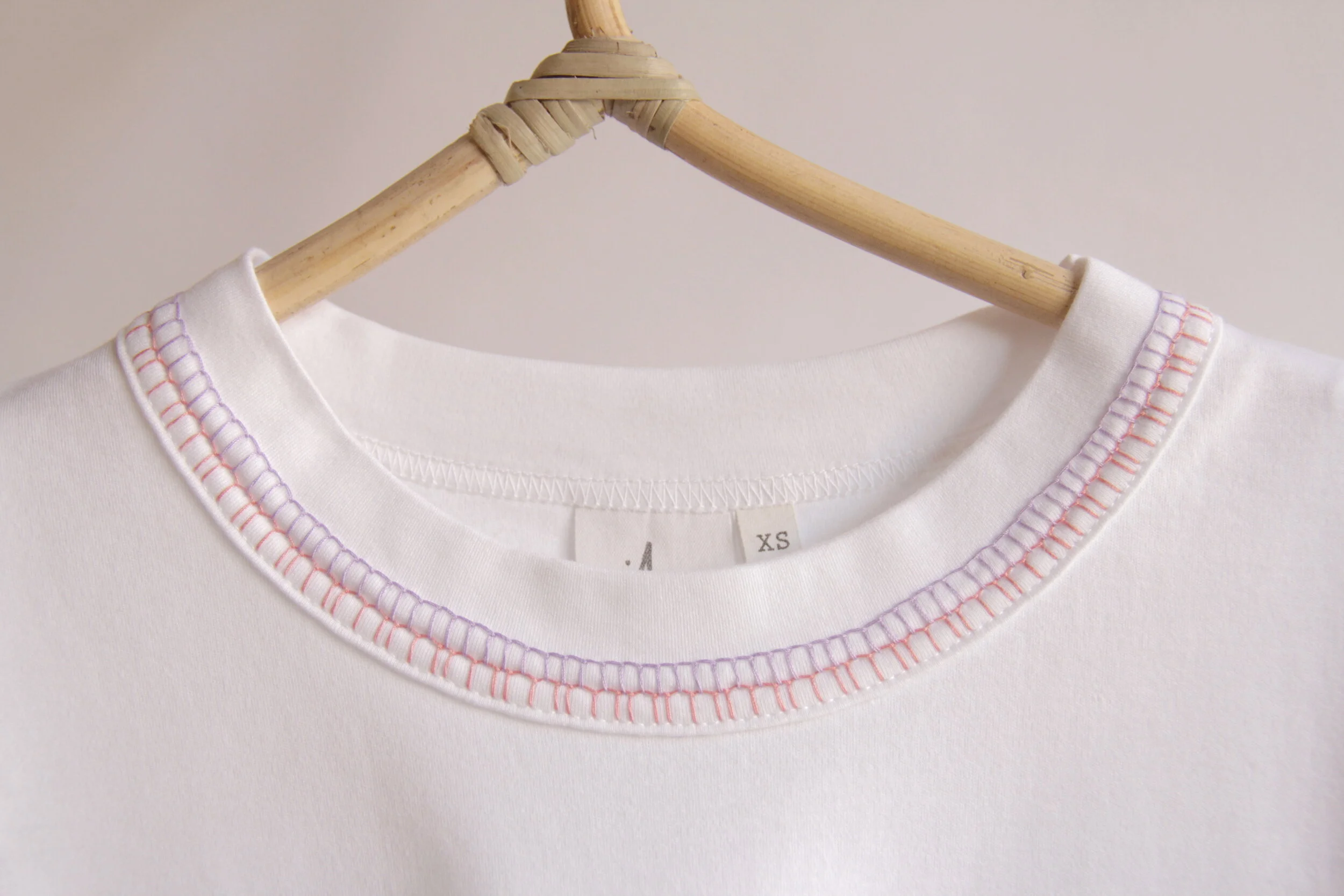 Oversized organic cotton T-shirt with Mari embroidery-4