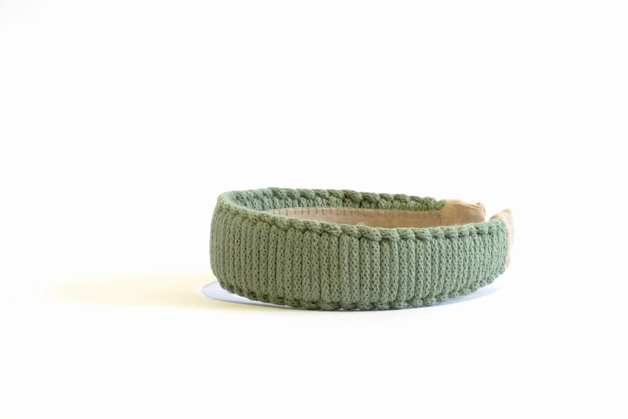 Macramé headband (Eucalyptus)
