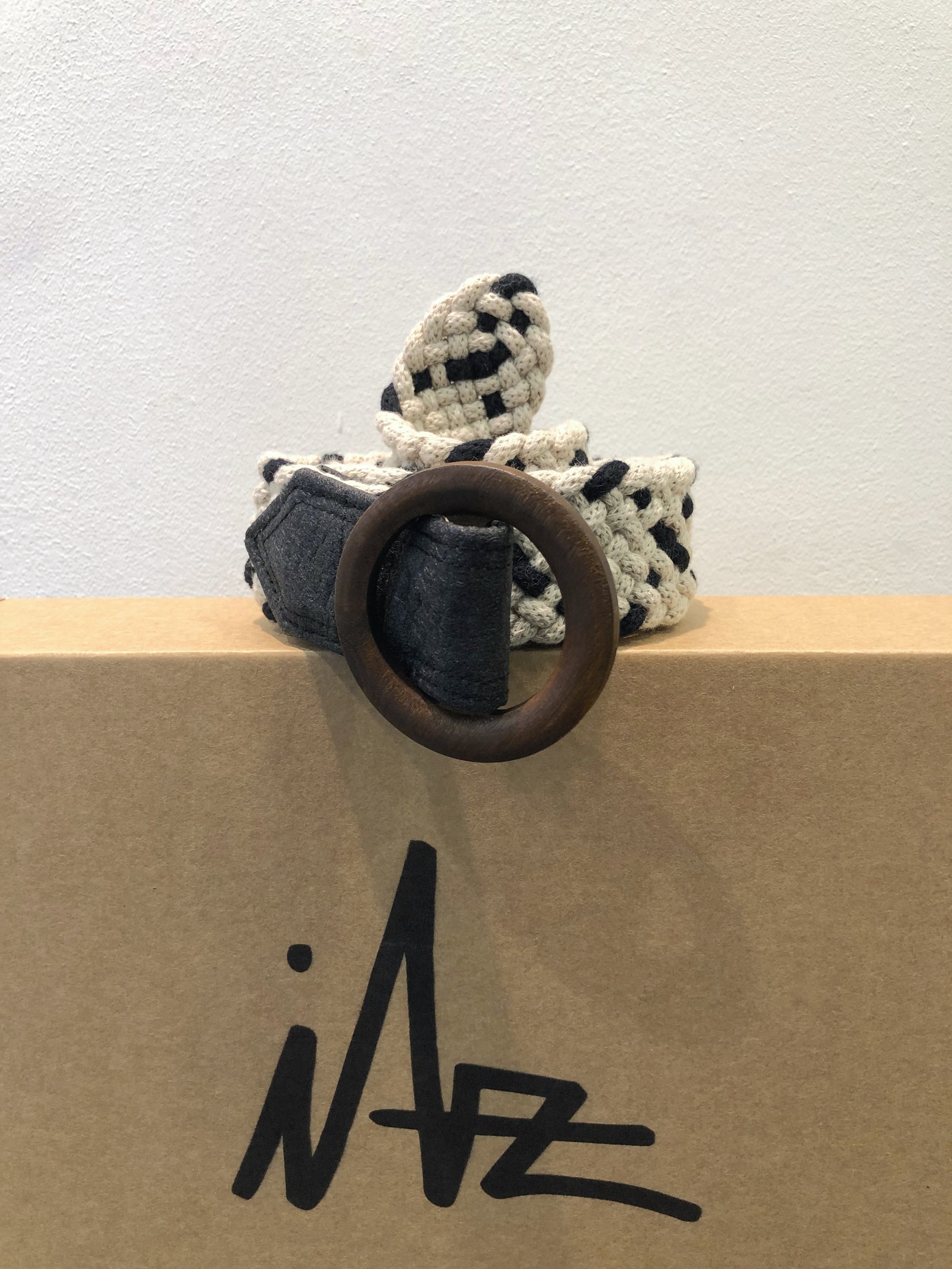 Braided belt (Beige and one Black)