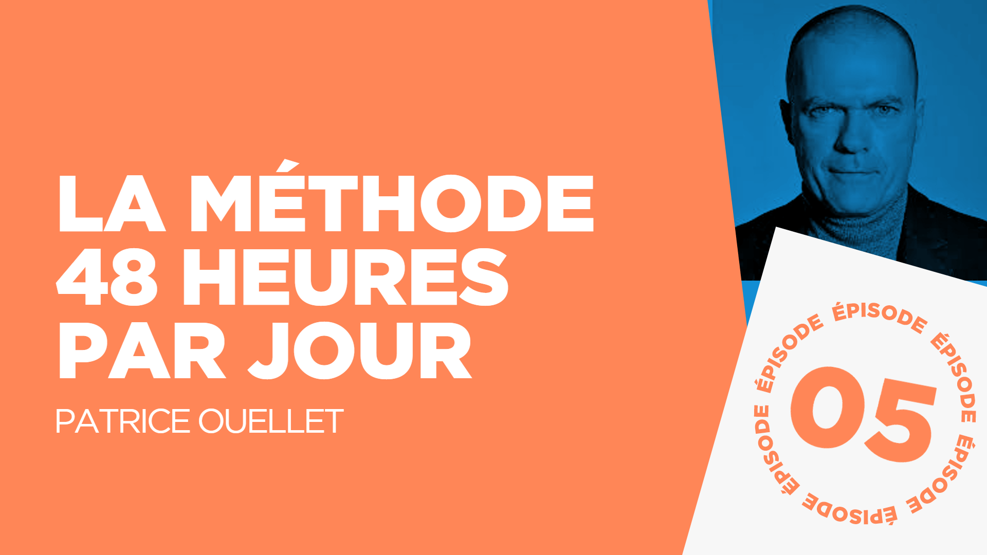 #05: La méthode 48 heures par jour (avec Patrice Ouellet)