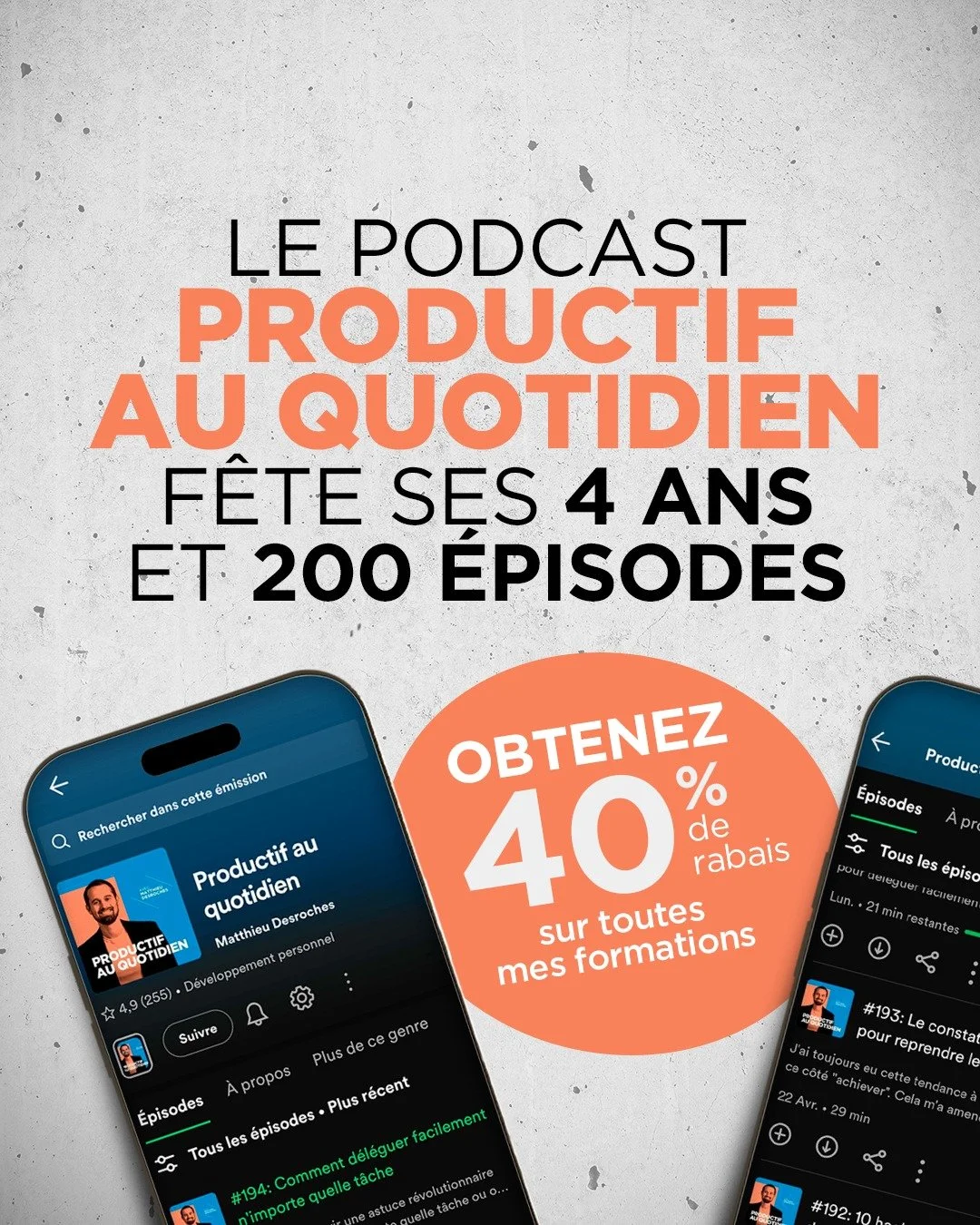 Expert en organisation et productivité personnelle - Matthieu Desroches