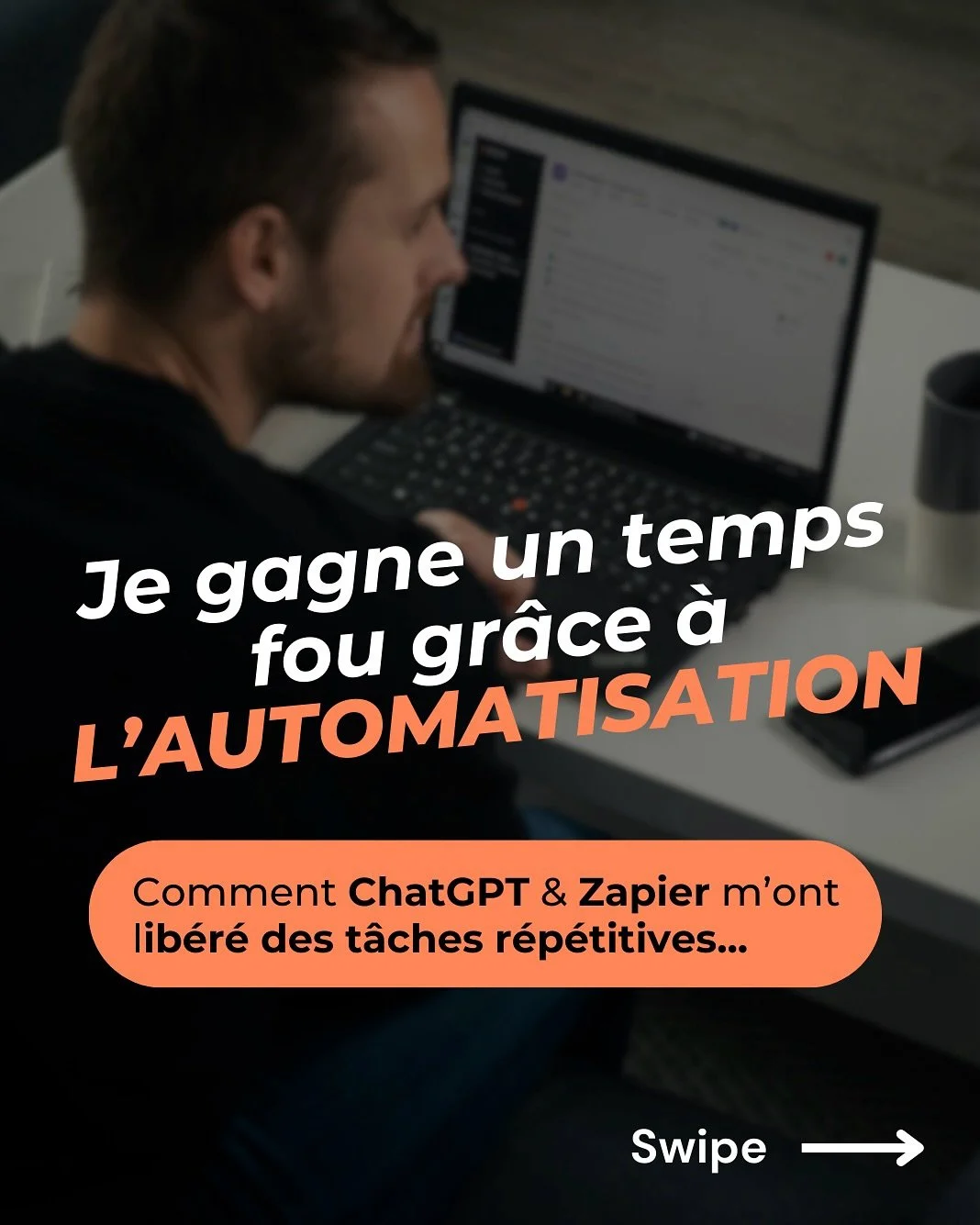 As-tu d&eacute;j&agrave; eu l&rsquo;impression de perdre ton temps avec des t&acirc;ches r&eacute;p&eacute;titives sans r&eacute;elle valeur ajout&eacute;e? ⏳

Moi aussi&hellip; jusqu&rsquo;&agrave; ce que je d&eacute;cide de les automatiser.

Dans l
