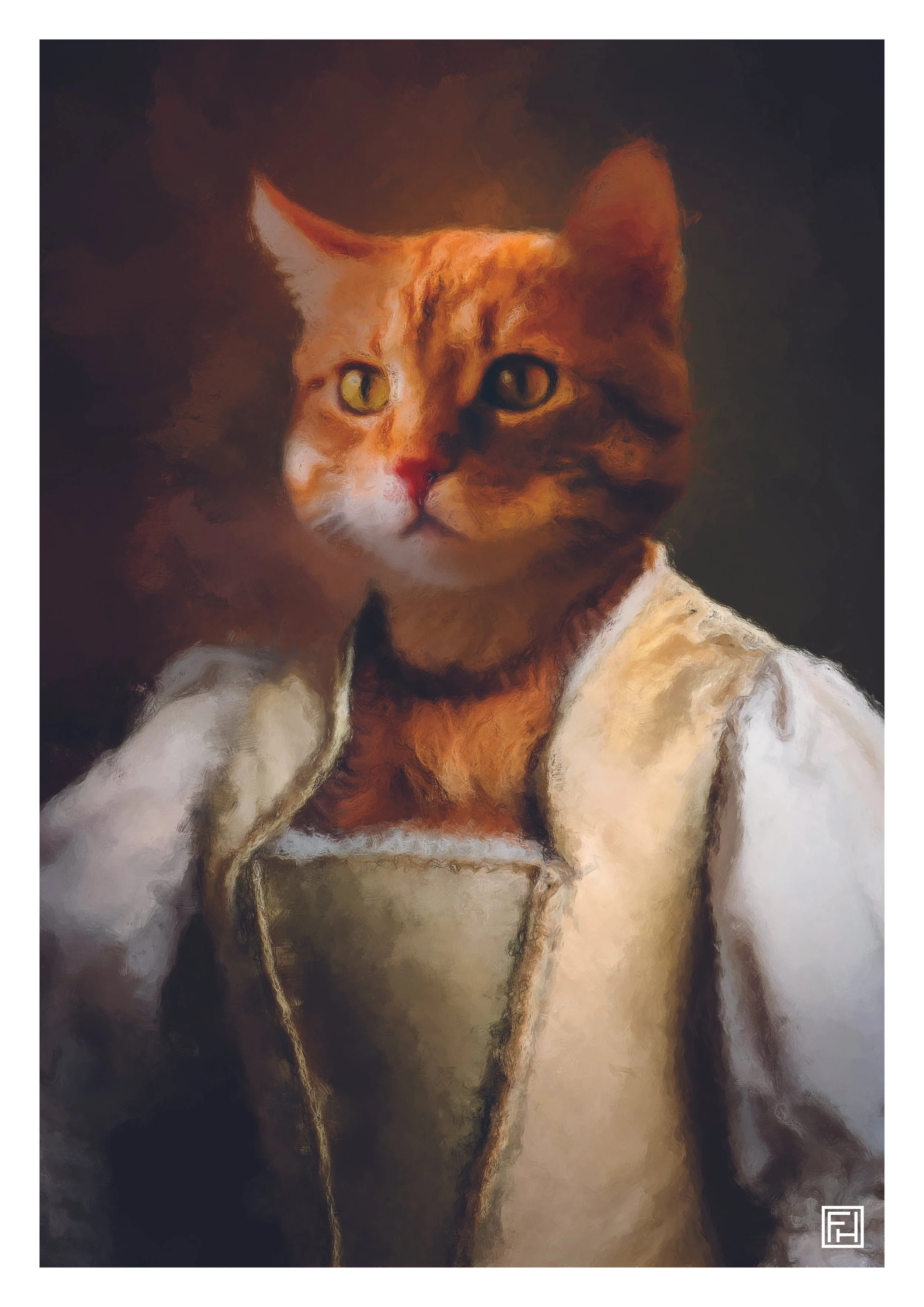 Animal Heads_Posters_Orange Cat.jpg