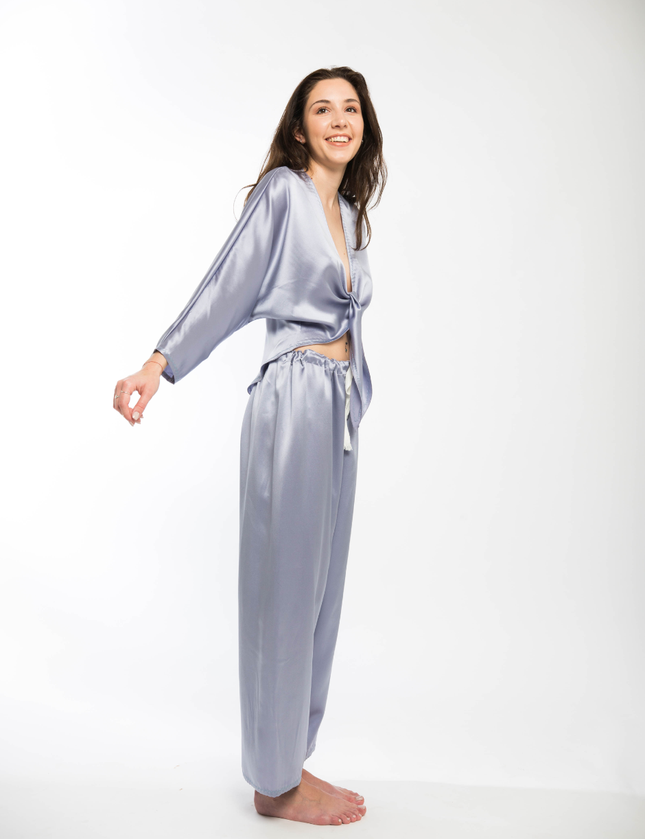 Silk Pyjamas — Lucy Jones Lingerie