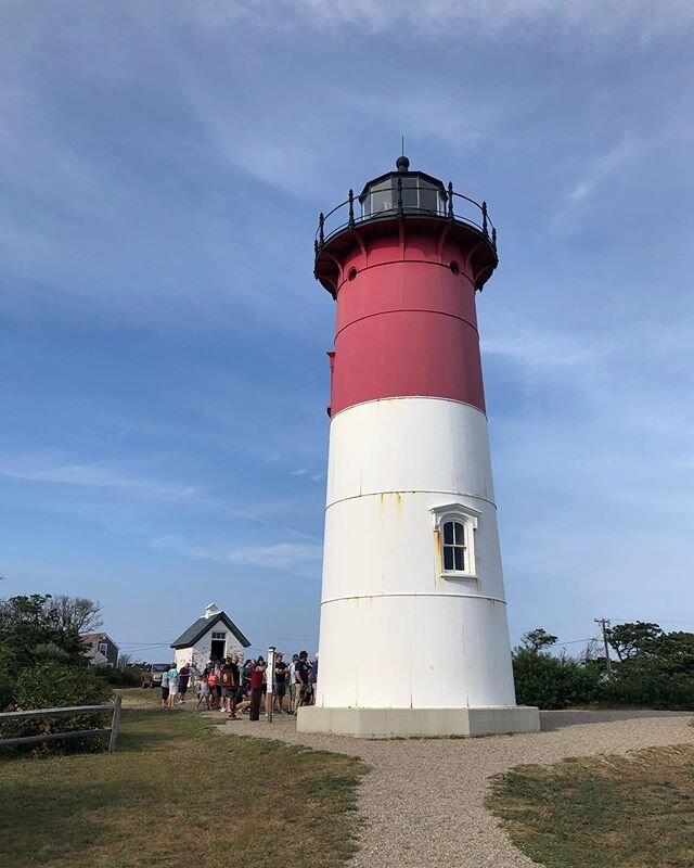 Its a beautiful afternoon for a lighthouse tour. Come by 4:30 - 7:30 to see the light from inside!