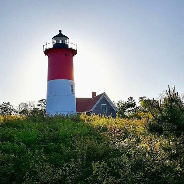 Hope you&rsquo;ve been enjoying this beautiful weather! Today&rsquo;s photo of the day comes in from @catlee.travel Check our Open House schedule at NausetLight.org to come by for a visit! #nausetlight #nausetlighthouse #capecod #summer #eastham