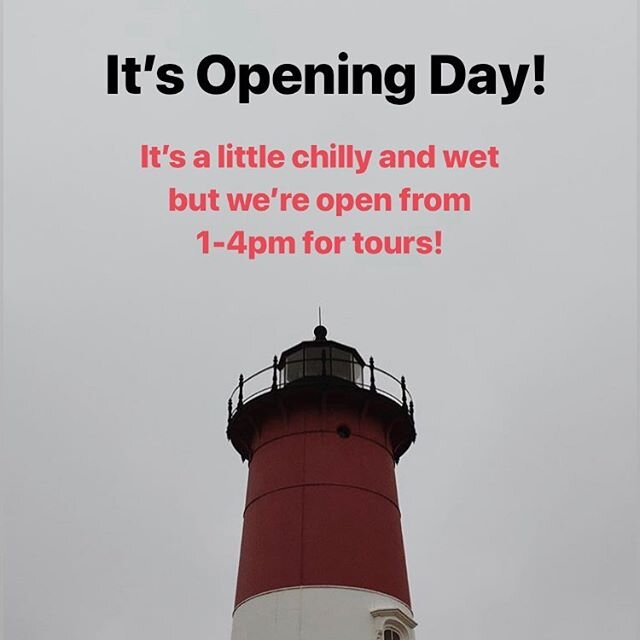 Happy Mother&rsquo;s Day to all you Moms out there! It&rsquo;s also Opening day at the lighthouse. Come by from 1-4pm and bring Mom!