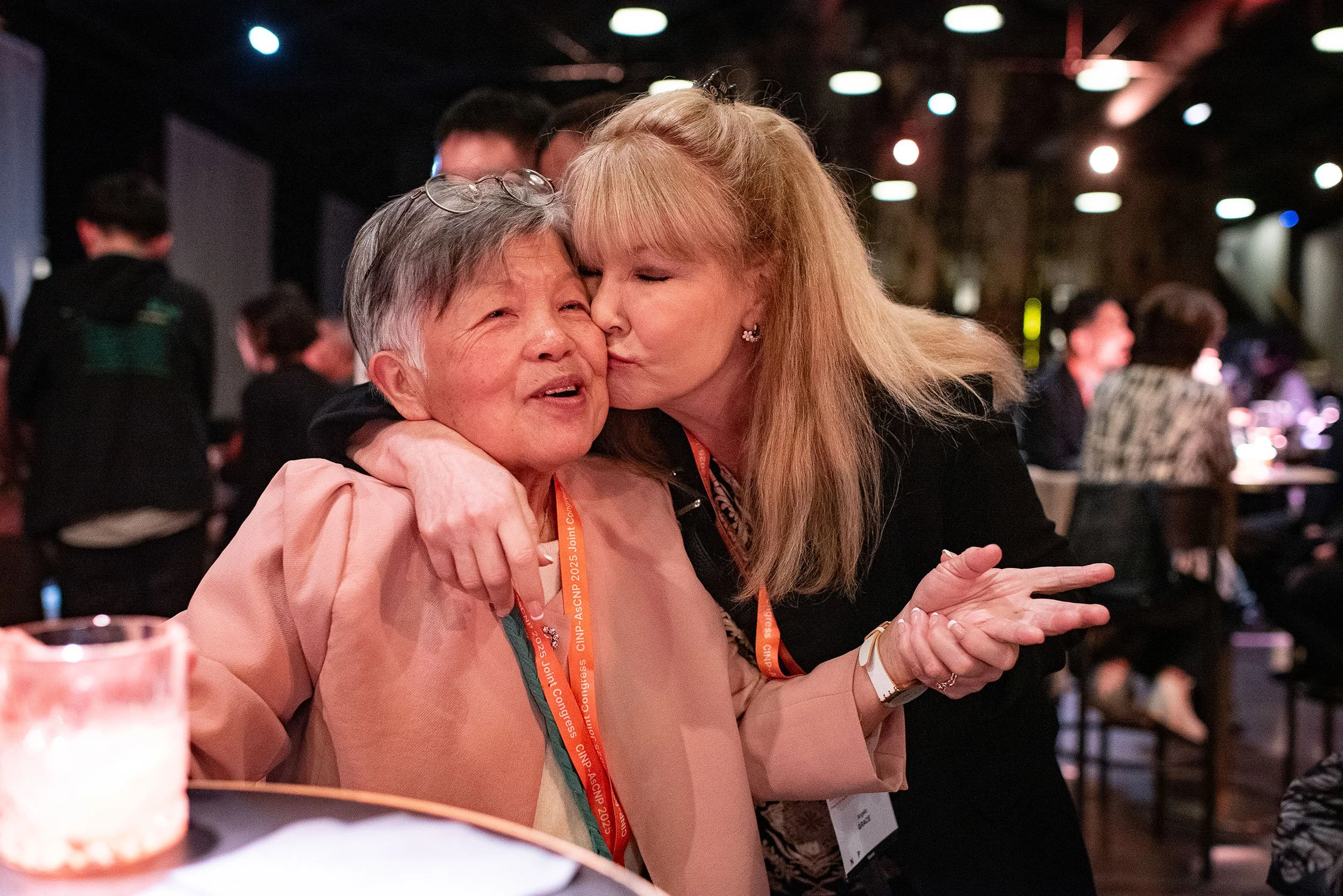 Delegates networking at an MCEC conference function