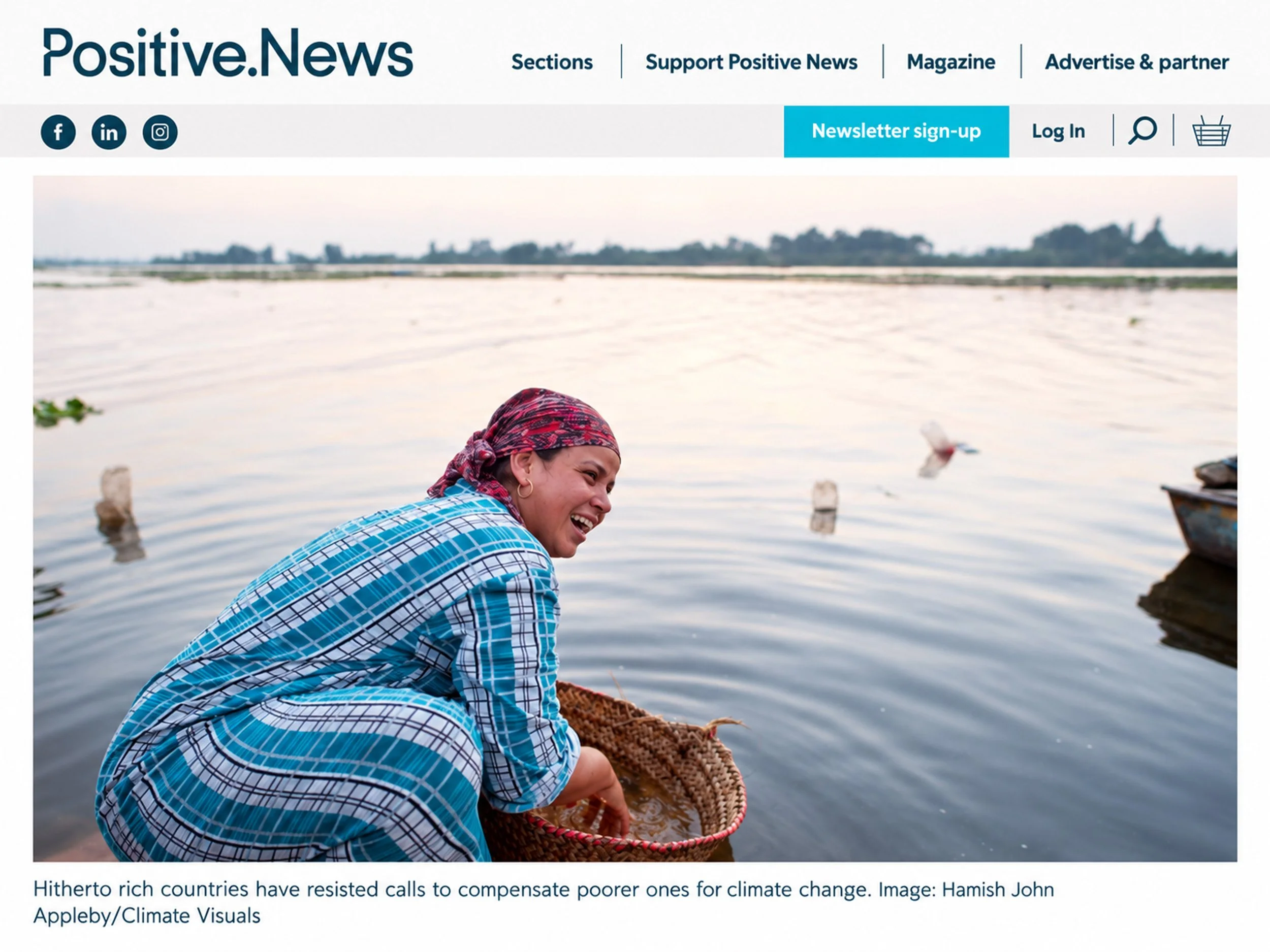 Positive.News – Climate Change, Loss and Damage