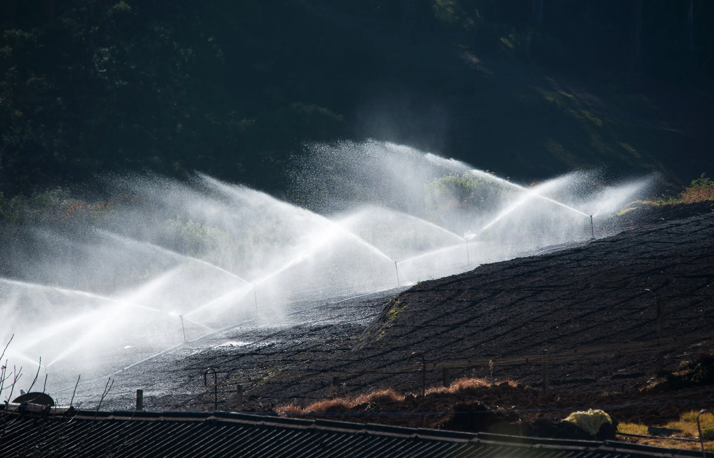 Agricultural Sprinkler Irrigation and Water Management