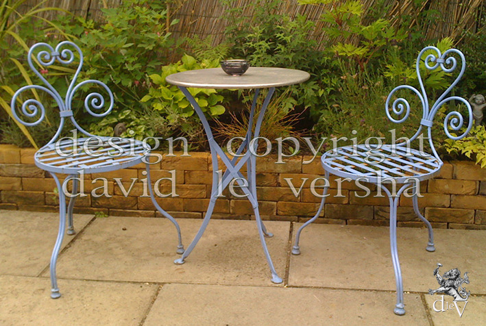 Cafe Chairs and Table