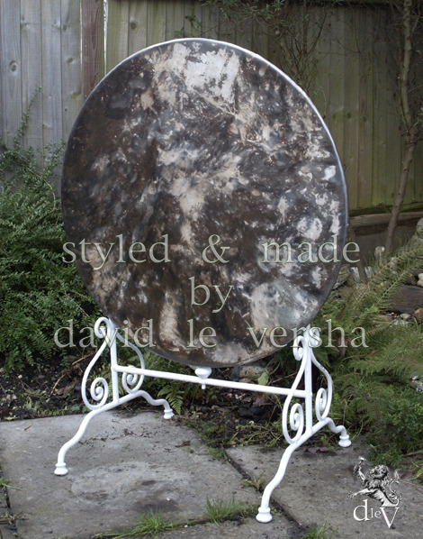 Tilt Top Table Detail
