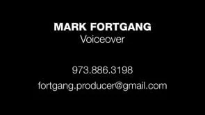 MARK FORTGANG VOICEOVER REEL 031025
