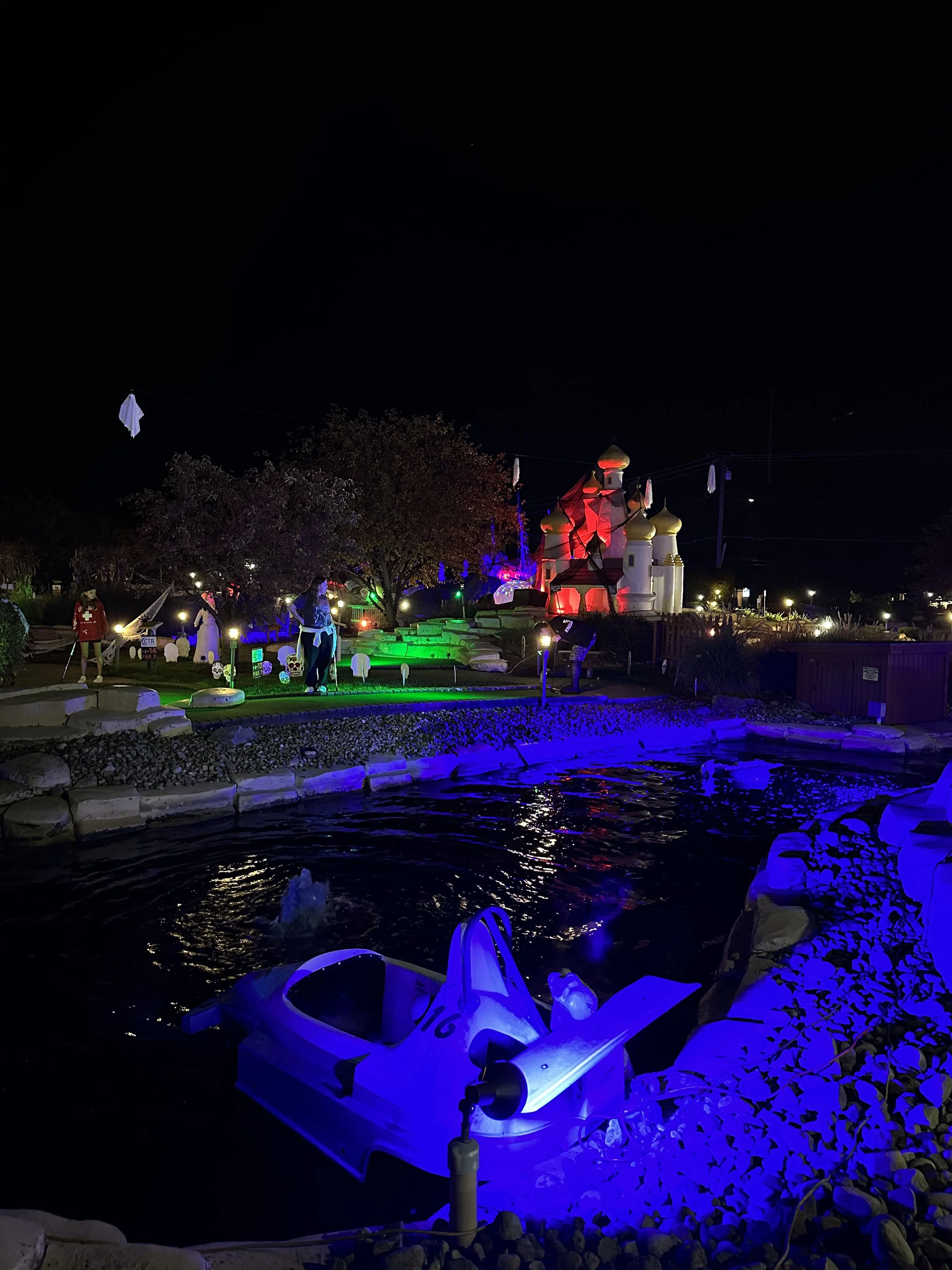 Trick Or Treat Mini Golf 2023 Course Go-Kart.JPEG