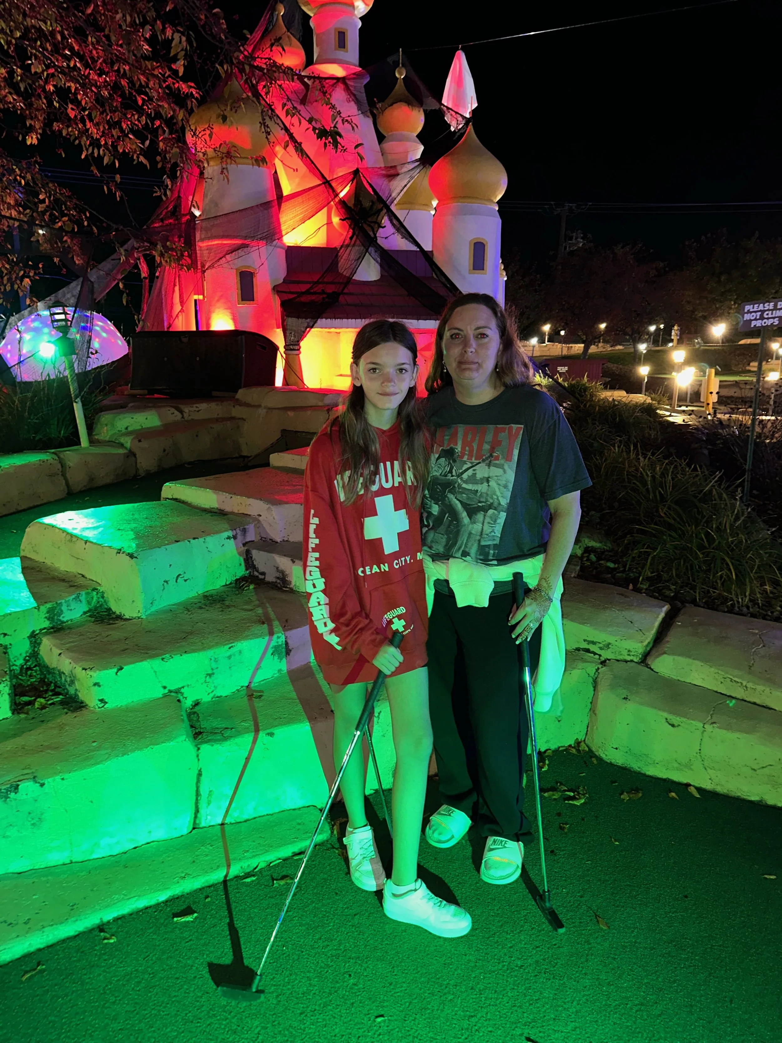 Trick Or Treat Mini Golf 2023 Mom Daughter.JPEG