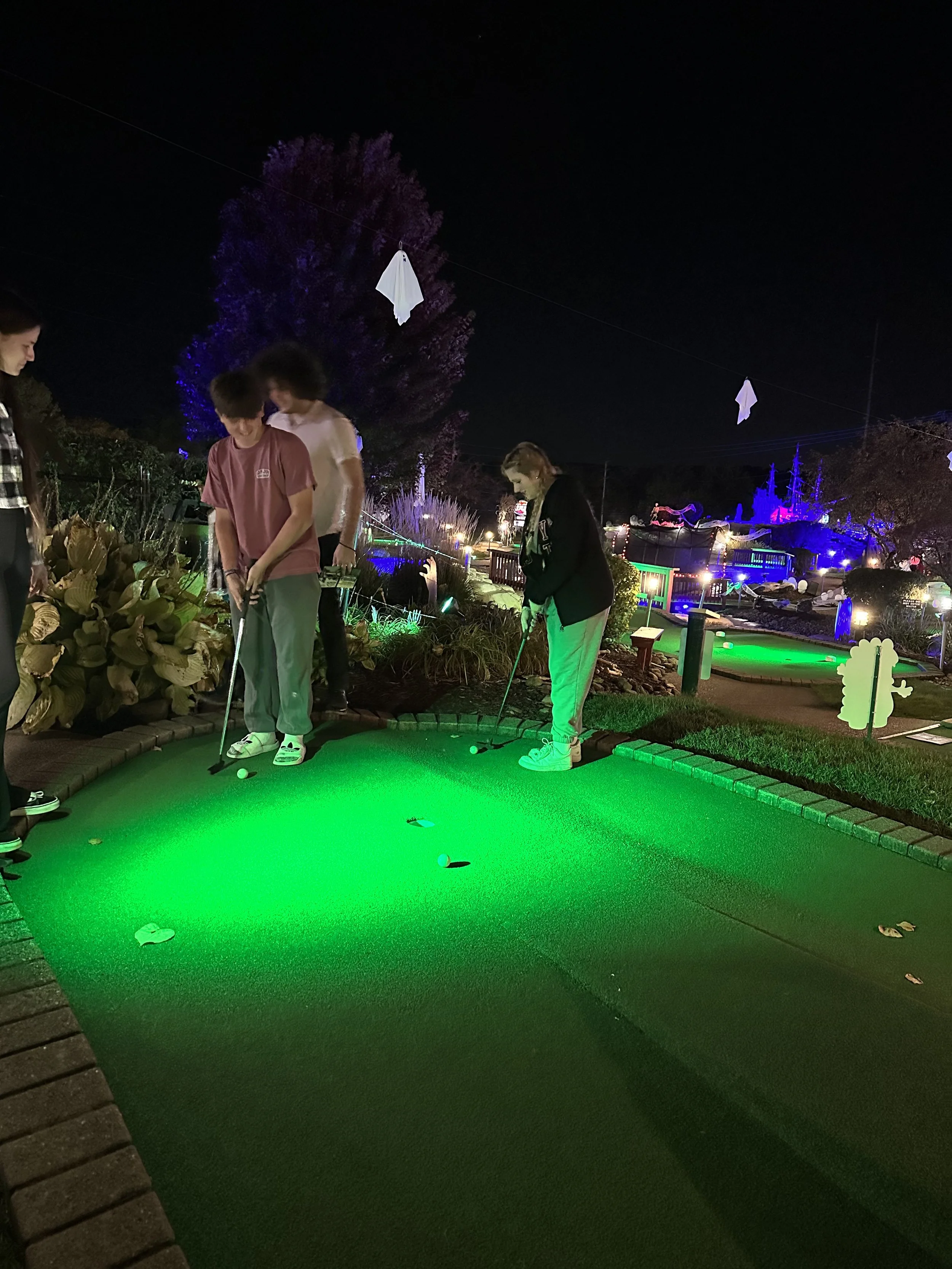 Trick Or Treat Mini Golf 2023 Guests Hole 2.JPEG