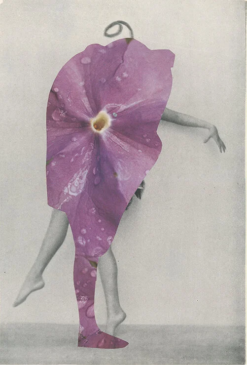 'Womens Day III', collage on paper, 21 x 29 cm, 2021