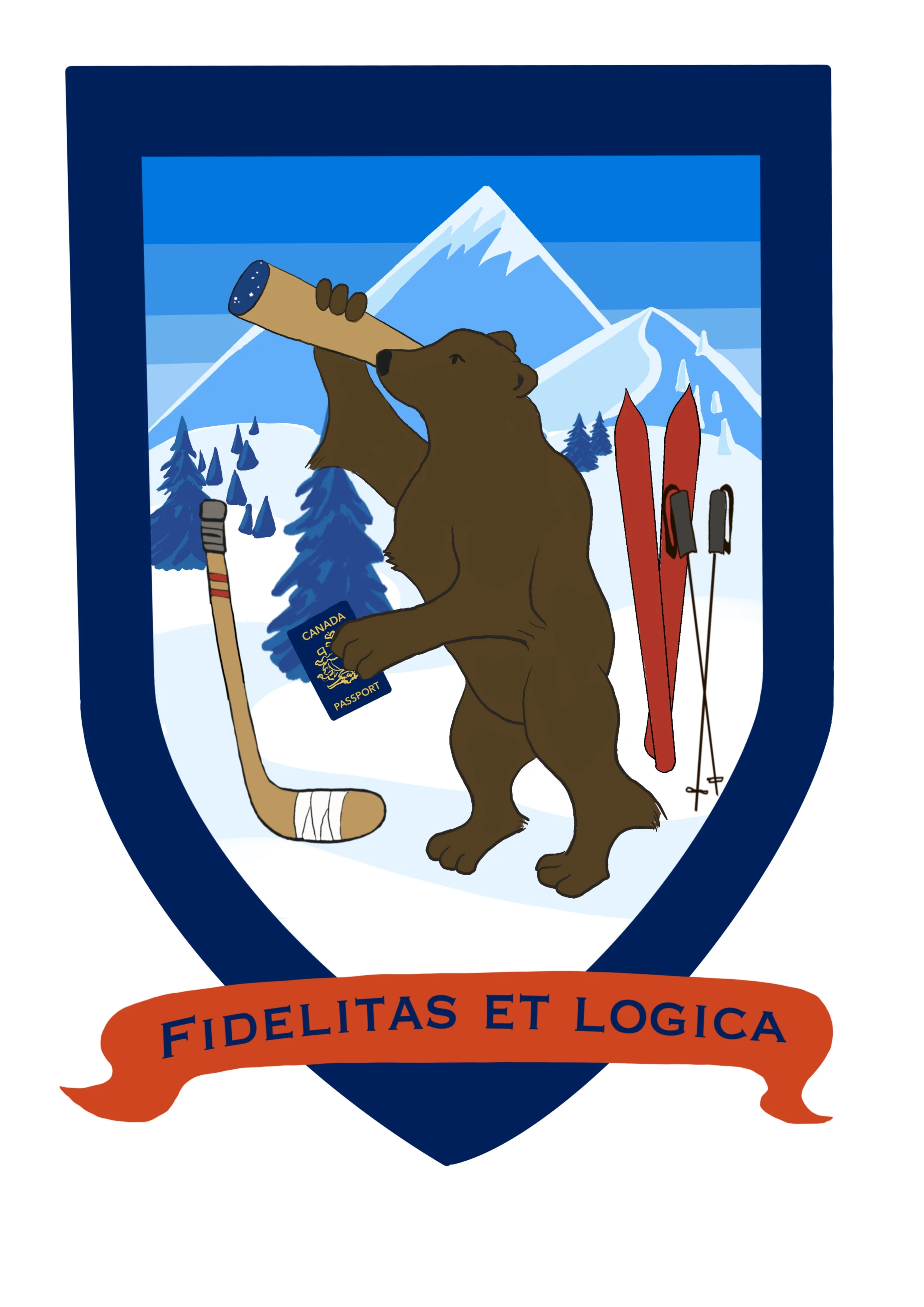 K’s spirit animal is the bear, who lives in the alpine and eats a lot.