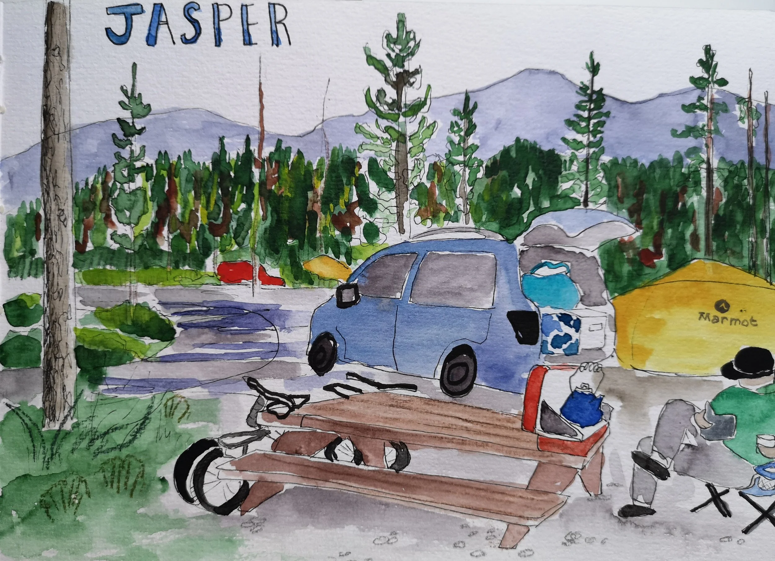 From the sketch-journal