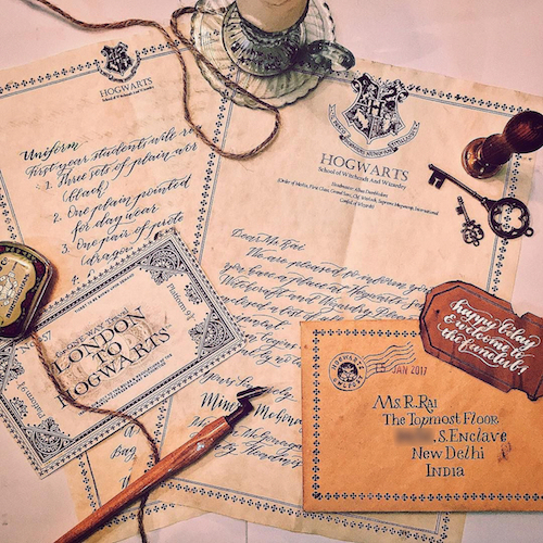 Harry Potter - Hogwarts Letter - Writing Set
