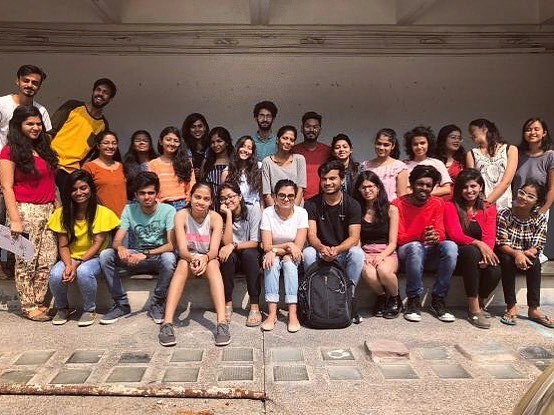 2-day brush lettering workshop at NIFT, Delhi