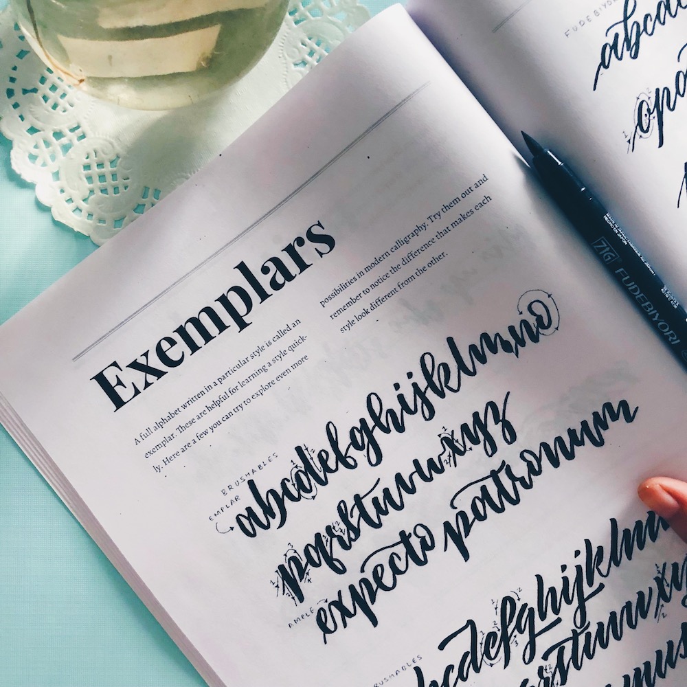 Start learning brush lettering with this printable workbook - The Scratchy  Nib, Calligraphy by Juhi Chitra