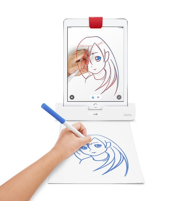 DESENHO NO OSMO MASTERPIECE - Jogo interativo para aprendizado de desenhos, que ensina a criar desenhos originais, fazendo um filme de todo o processo.