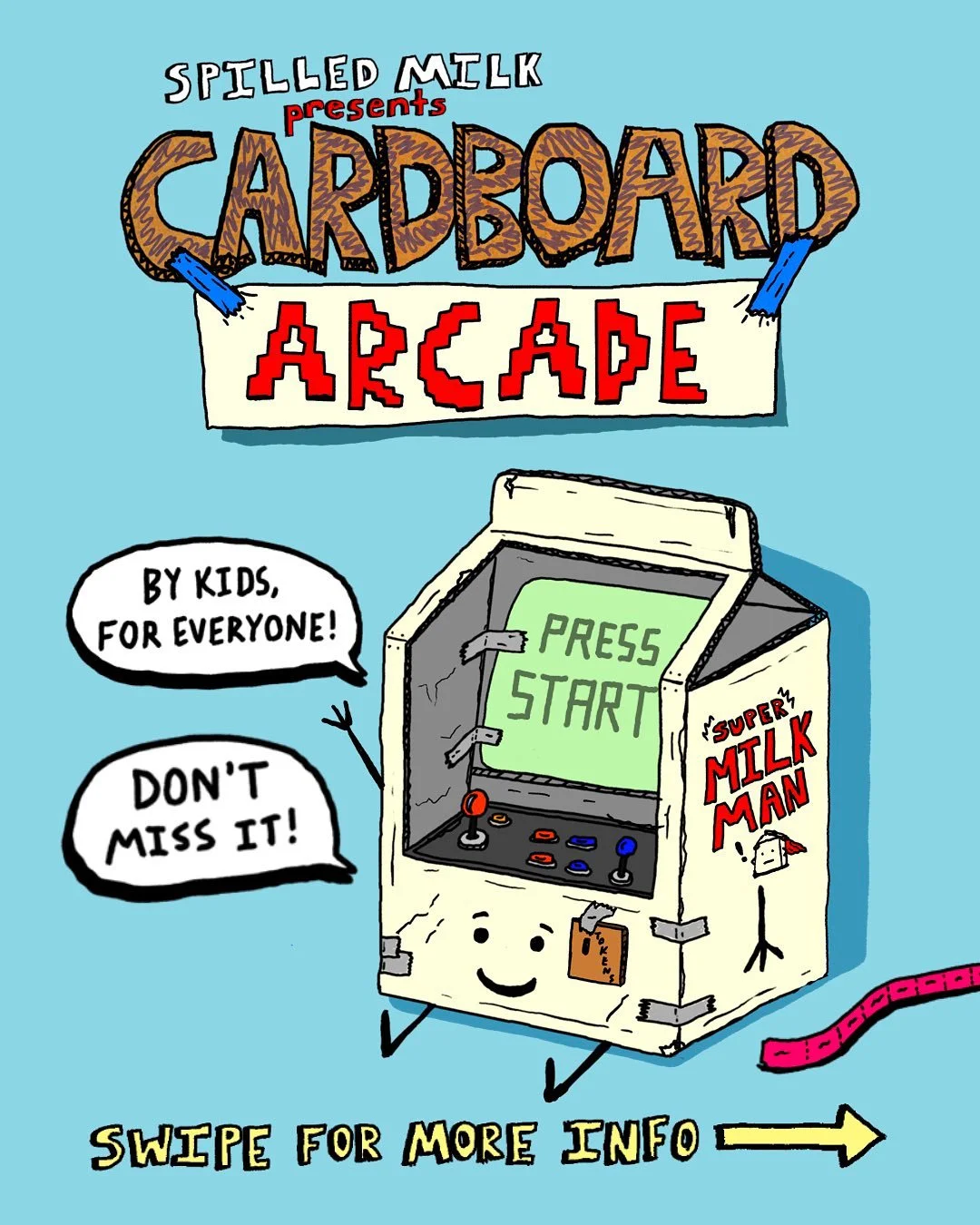 This fall - For the first time ever, we&rsquo;re taking our beloved Cardboard Arcade summer project and presenting it to the world&hellip; well at least to the local Austin world!

Registration is open now so check out our links in bio to register AN