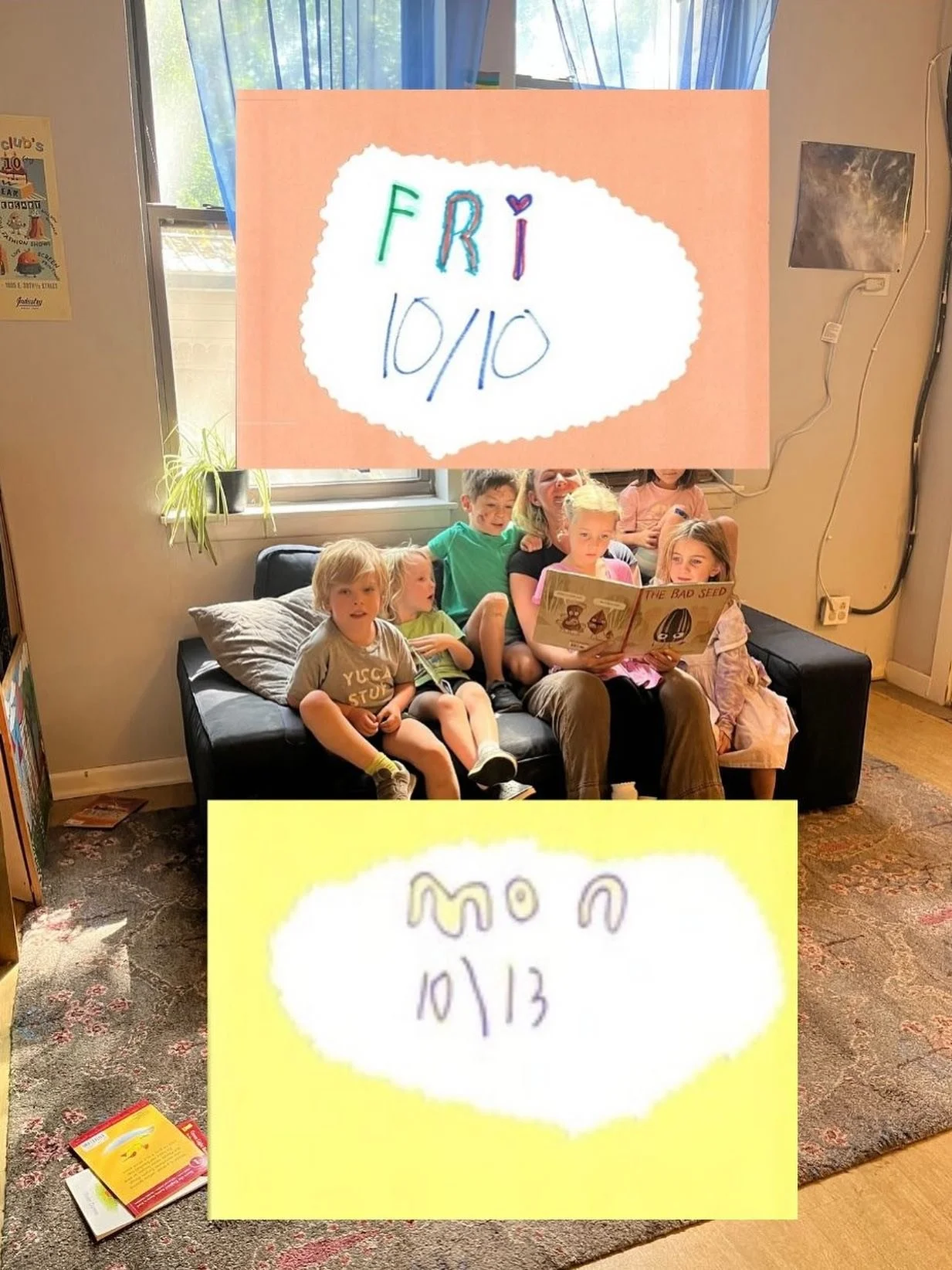 EXTRA! EXTRA! Read all about it! 

Schools are closed Friday October 10th and Monday the 13th but we are open for FUNDAYS
Sign up via our website and join in the fun!

funday funday funday!!!