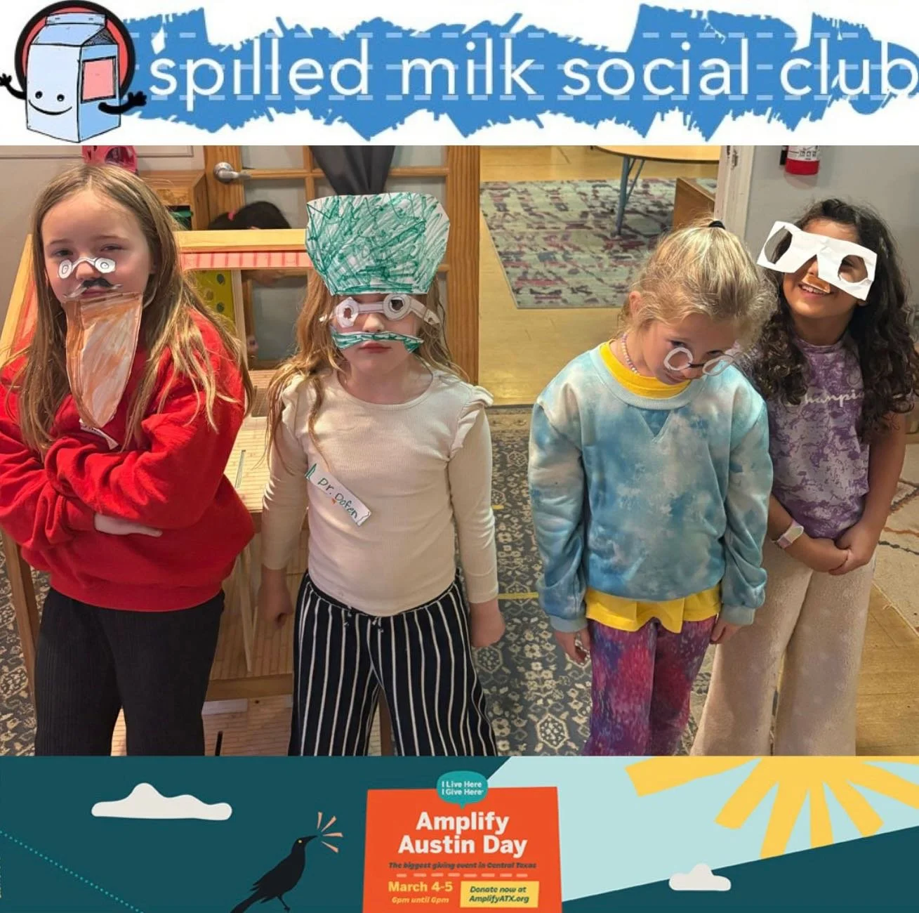 Amplify Austin Day is in one week! Support our giving campaign today through next Thursday! 

All of your donations go toward strengthening our existing need-based Tuition Assistance program and funding our new Community Education program, 𝐬𝐩𝐢𝐥𝐥