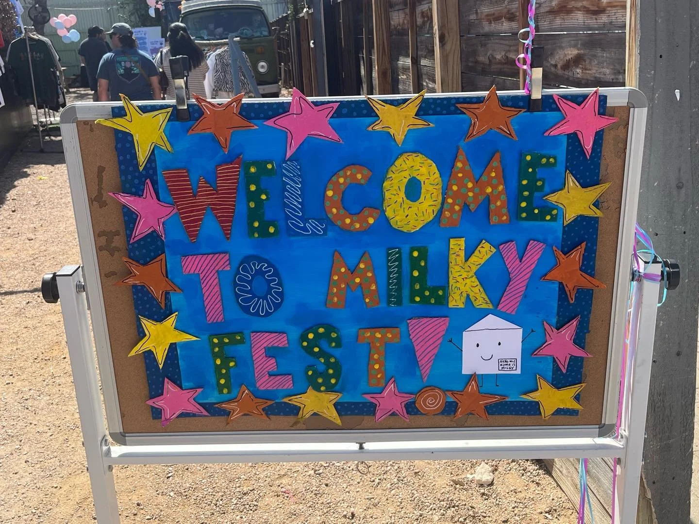 HAPPY MILKY FEST TO ALL WHO CELEBRATE!

Come on down to Barrett&rsquo;s Too right now it&rsquo;s free and family friendly and it&rsquo;s very beautiful out! The DUNK TANK is ready to go and the bands are about to start. Check out all these Raffle Pri