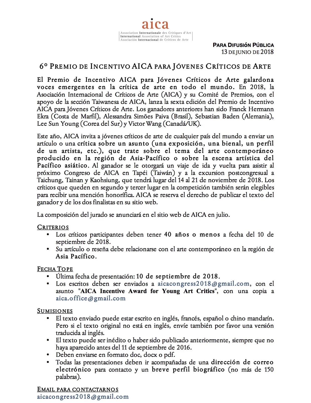 News Aica International
