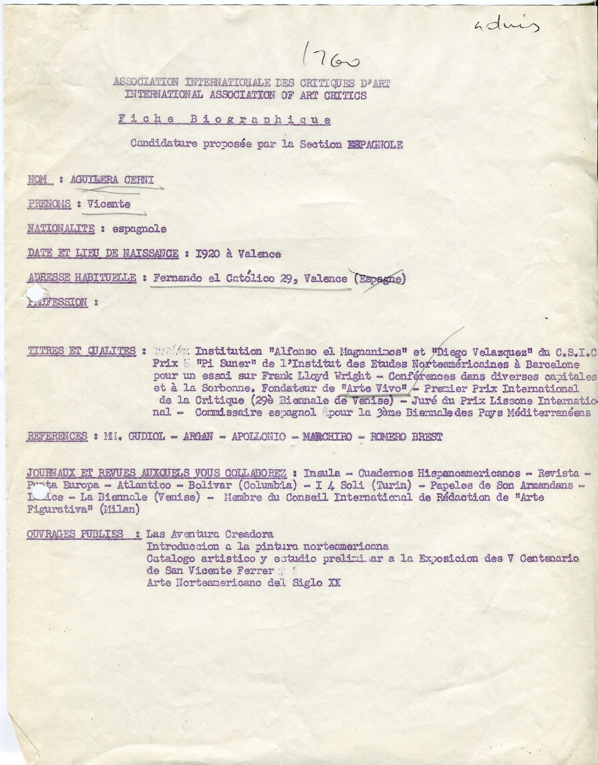 Les Vases Communicants De L Aica Et De La Critique Espagnole Militante Aica International