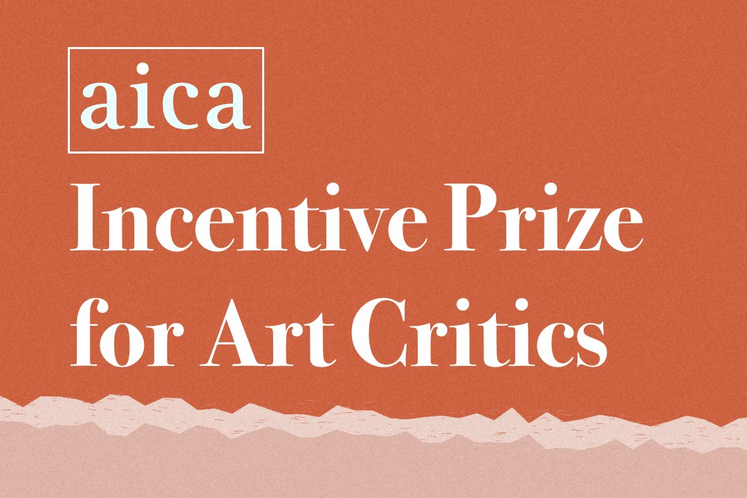 Results: Incentive Prize for Art Critics 2026