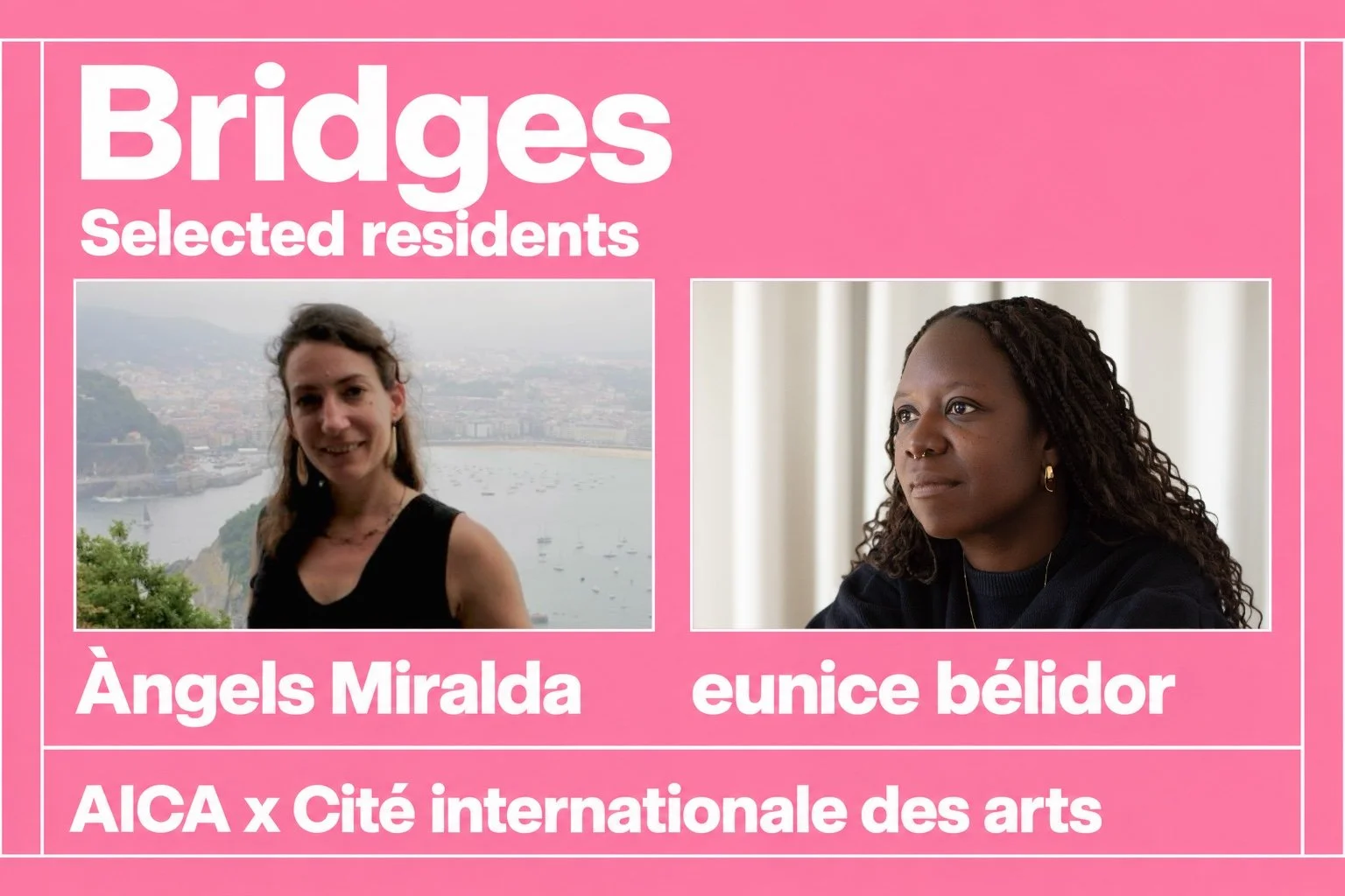 BRIDGES Residency: meet the selected residents