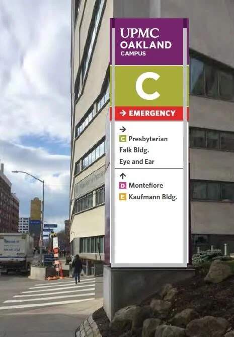UPMC Signage