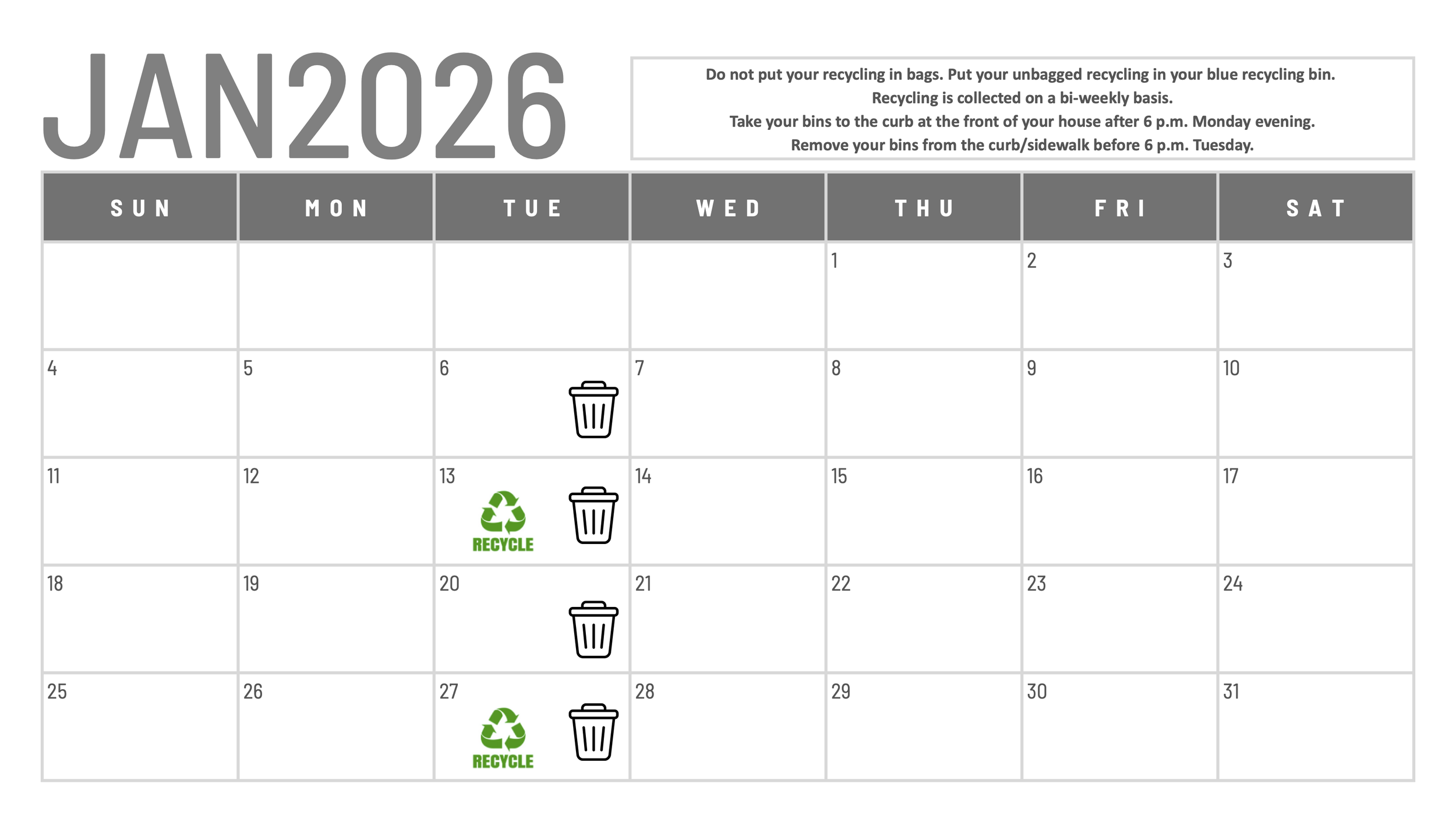 RECYCLING & TRASH CALENDAR 2026.png