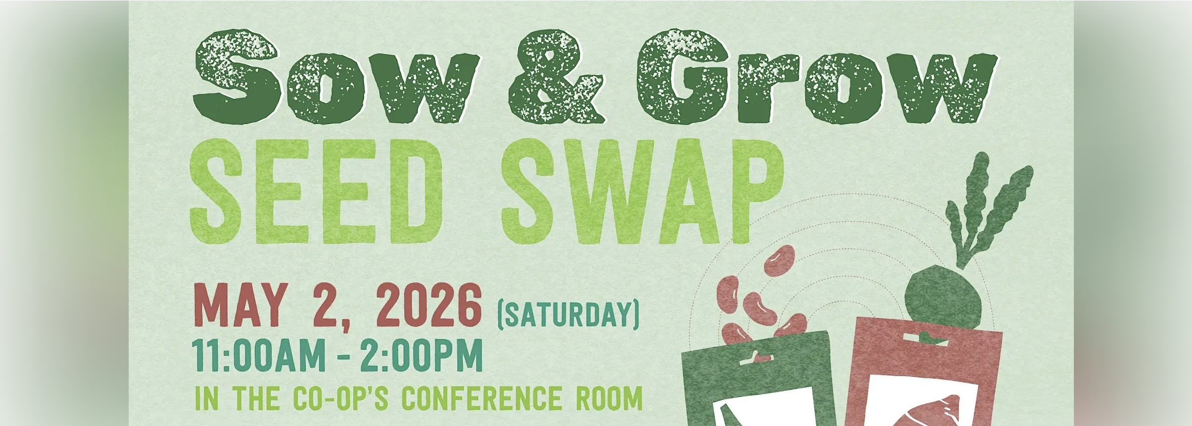 Sow &amp; Grow Seed Swap With Grow Pittsburgh, Carbon Compost, and Penn State Master Gardeners