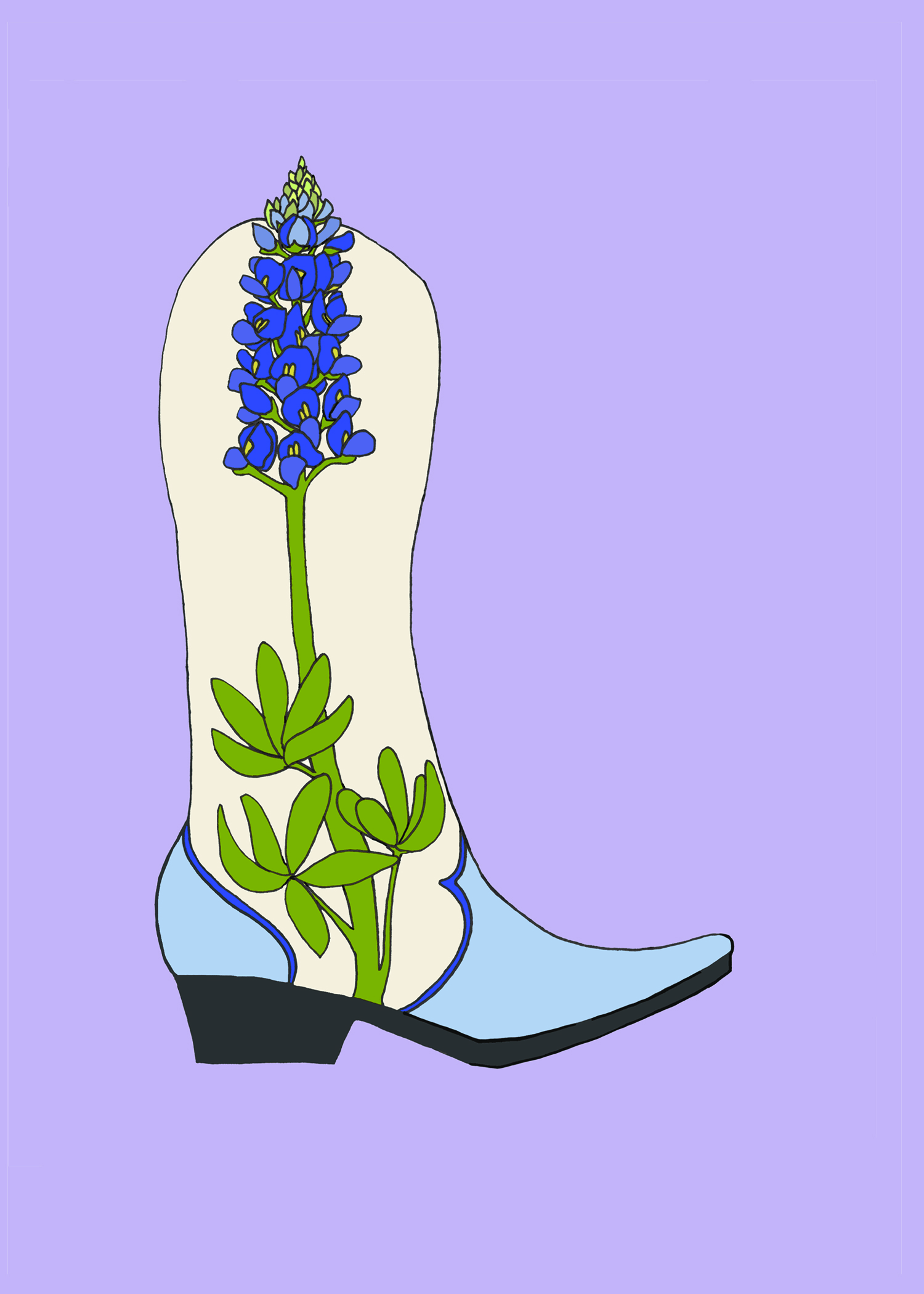 BLUE BONNET BOOT