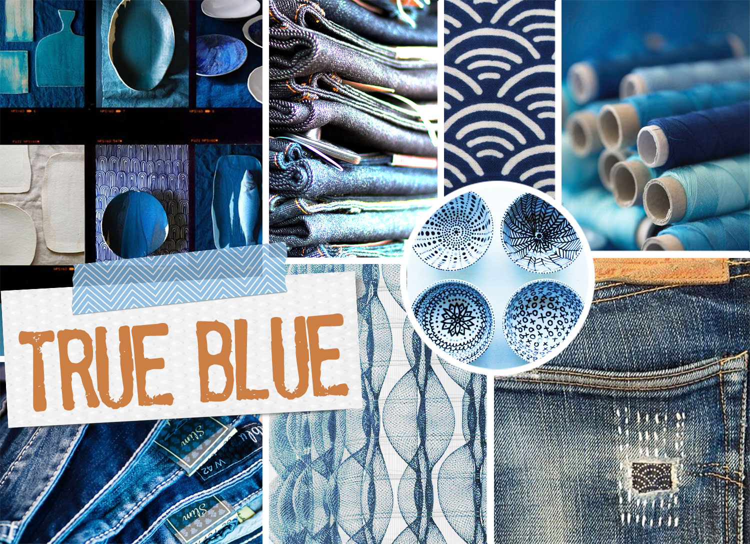 True Blue — Zen Chic - modern fabrics and quilt patterns