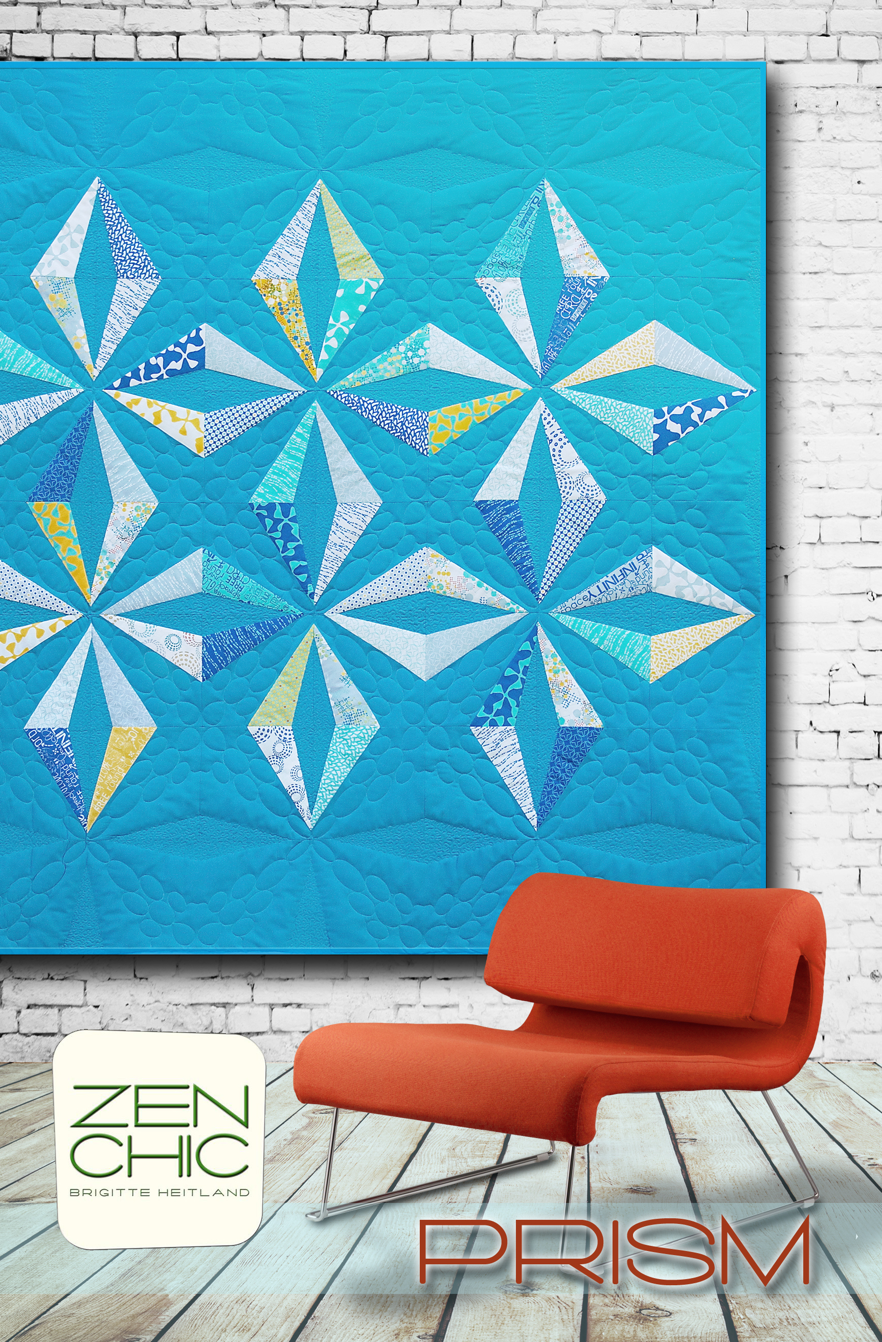 Reel Time Chill Out Quilt Pattern, Free PDF by Zen Chic