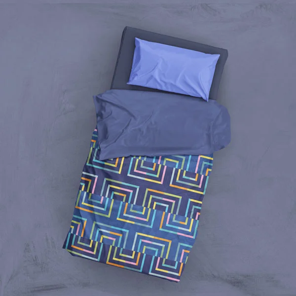 This twin-size quilt offers another exciting variation of the Log Cabin Fun pattern from Zen Chic