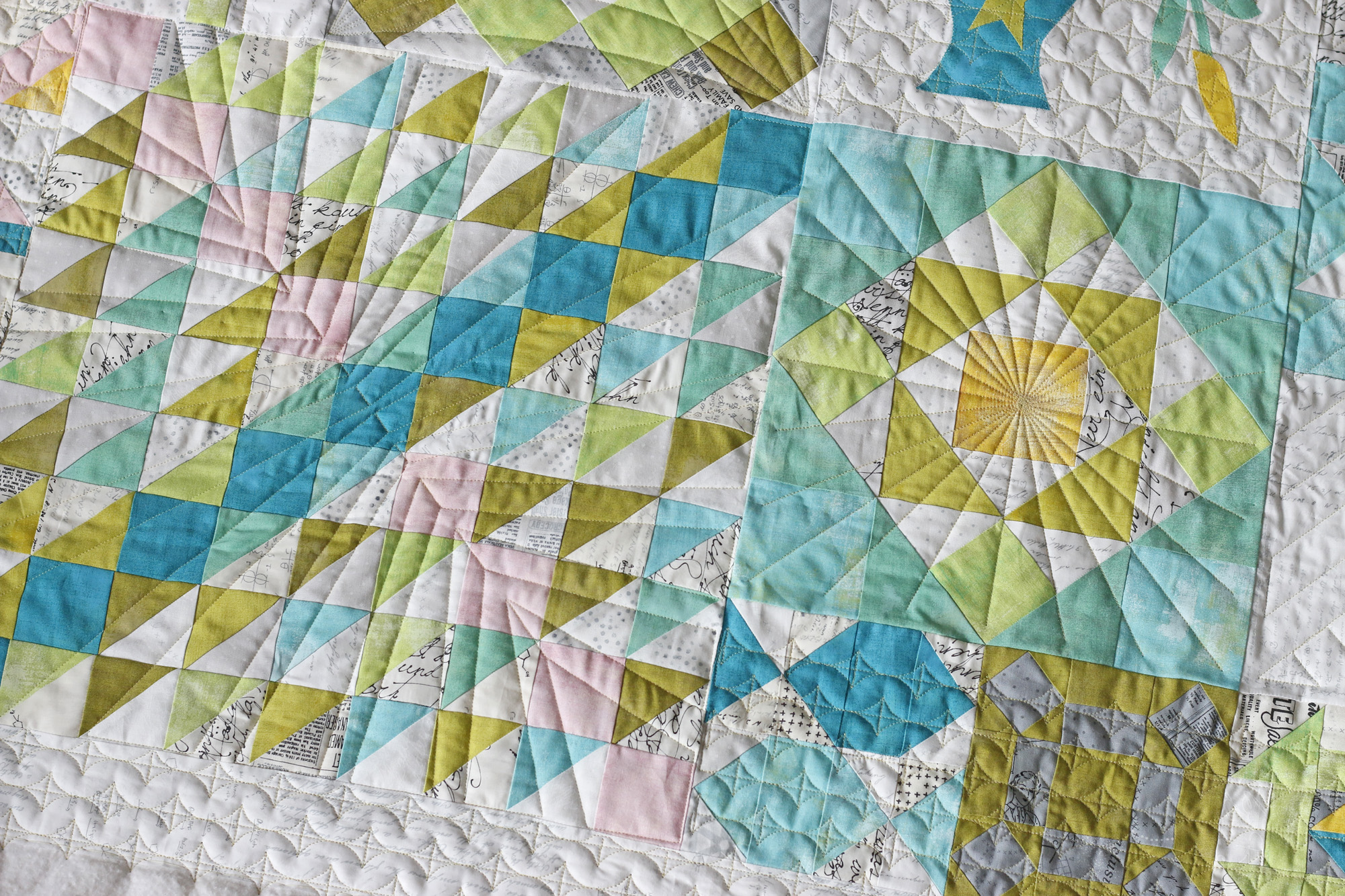 Quilting Moda Blockheads Round 2 with Rachel Hauser