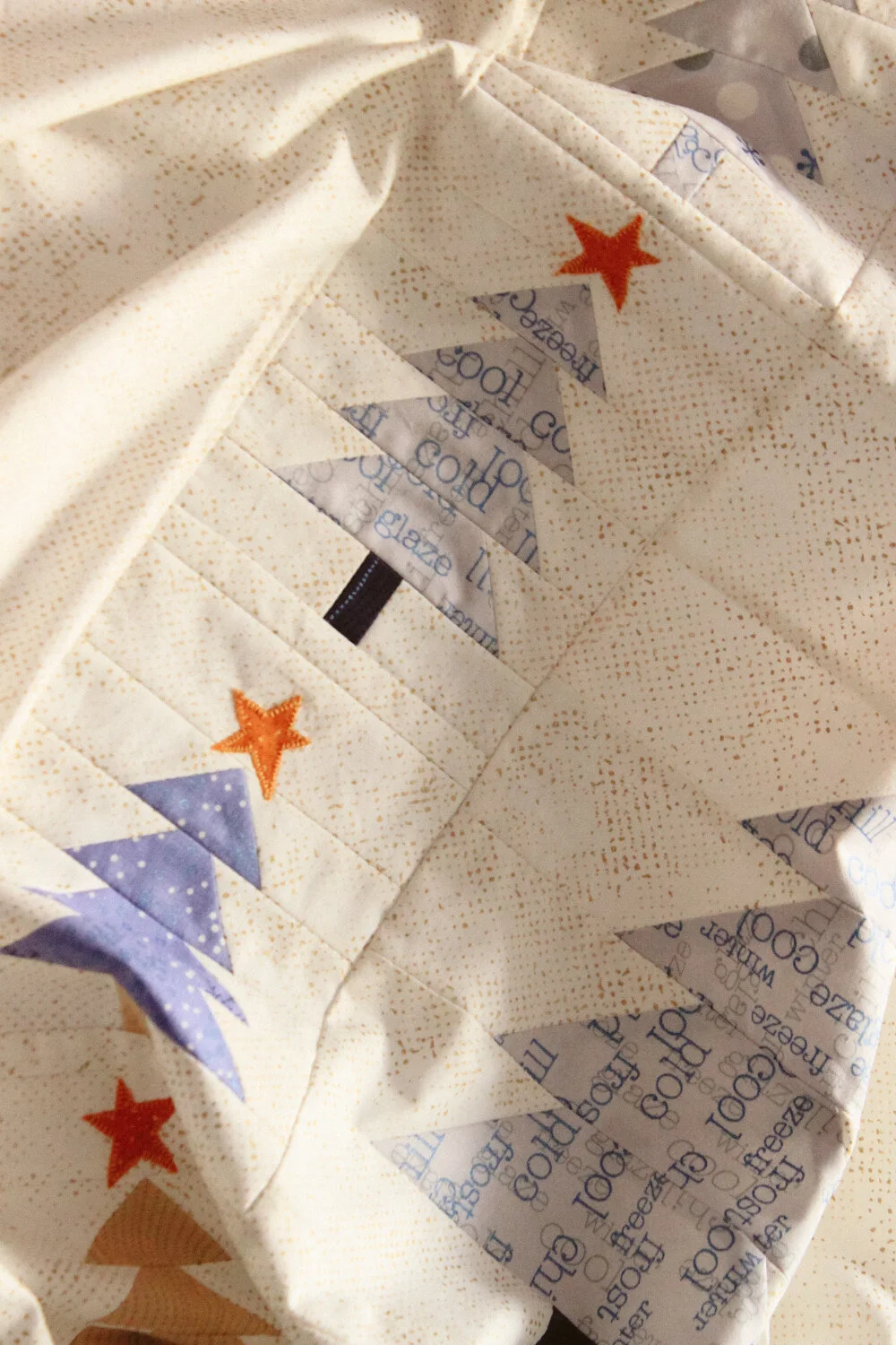 New Quilt Patterns Featuring Zen Chic's Chill Line, Block 25 Free Pattern