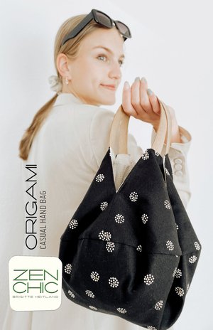 Origami bag tutorial  Bag pattern, Origami bag, Bags