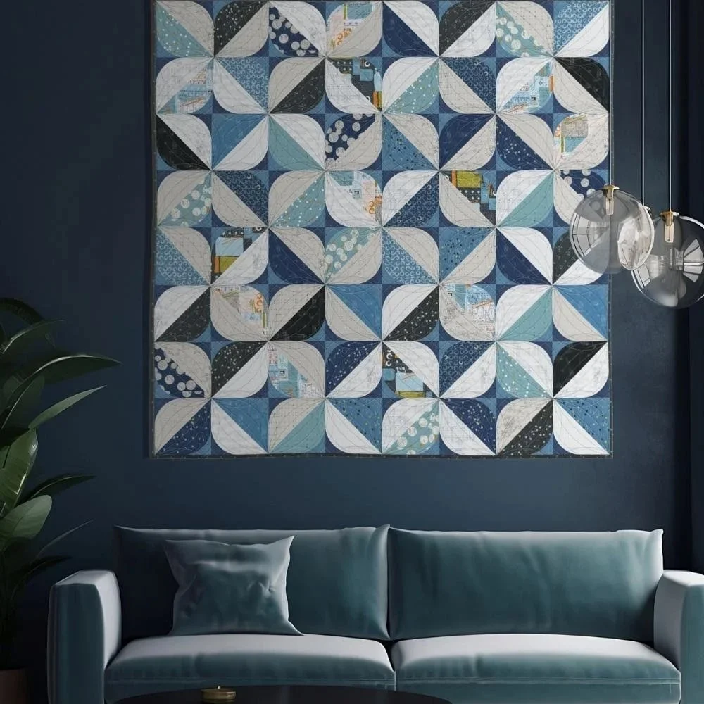 Lotus Quilt & Book Cover Workshop (Cotton & Color, Schweiz)