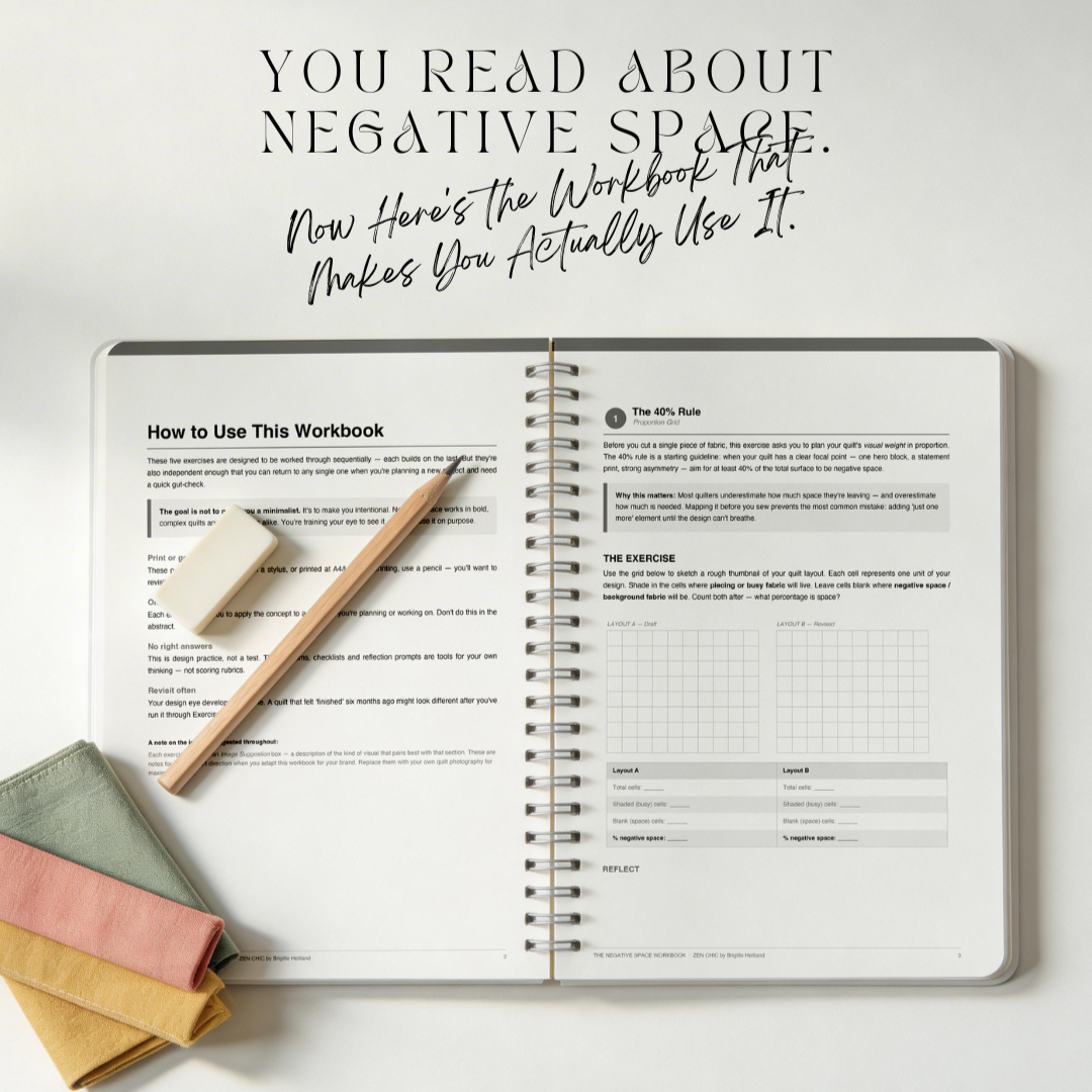 You Read About Negative Space. Now Here's the Workbook That Makes You Actually Use It.