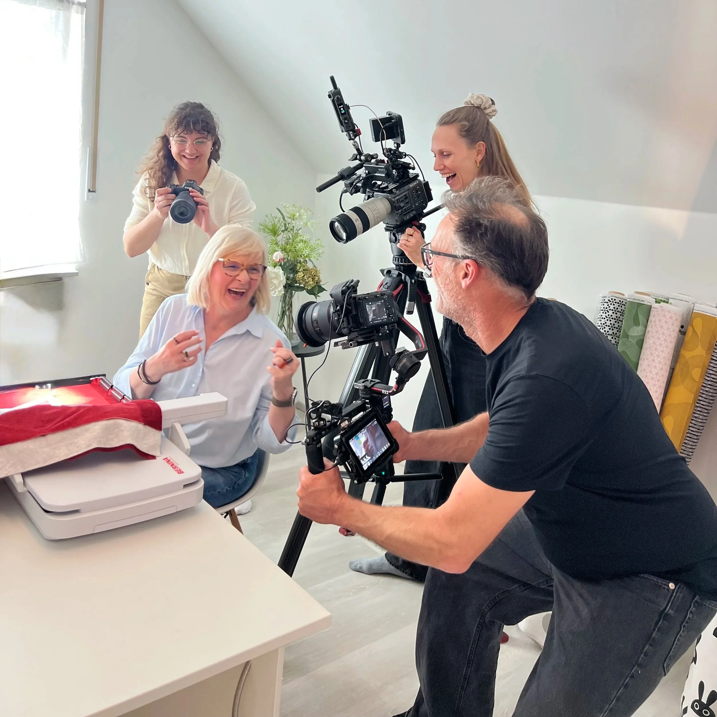 Lights, Camera, Fabric – and a Secret I'm Not Allowed to Tell (Yet)