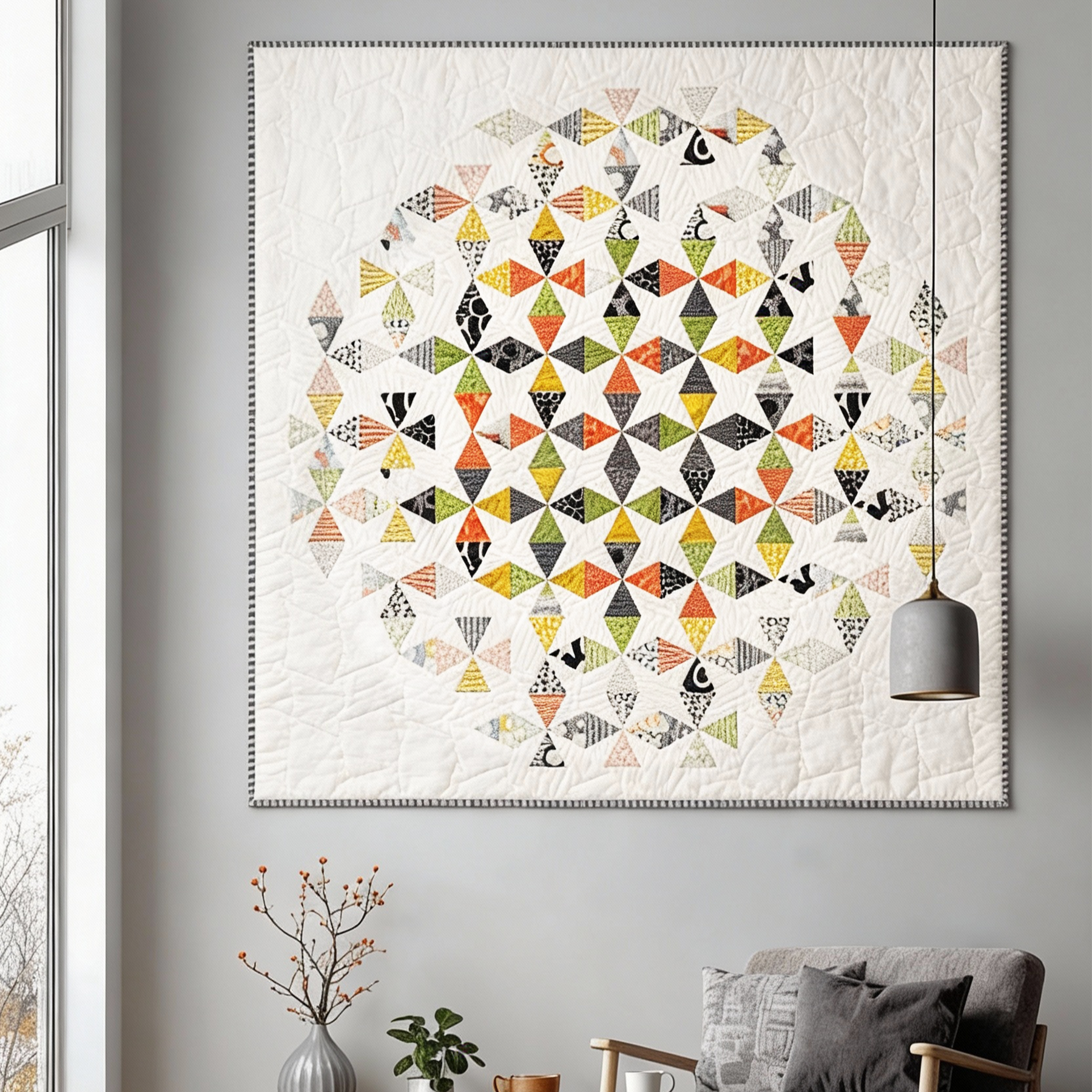 DISSOLVE – Moderner Quilt mit Auflösungs-Effekt (BERNINA Creative Center, STECKBORN)
