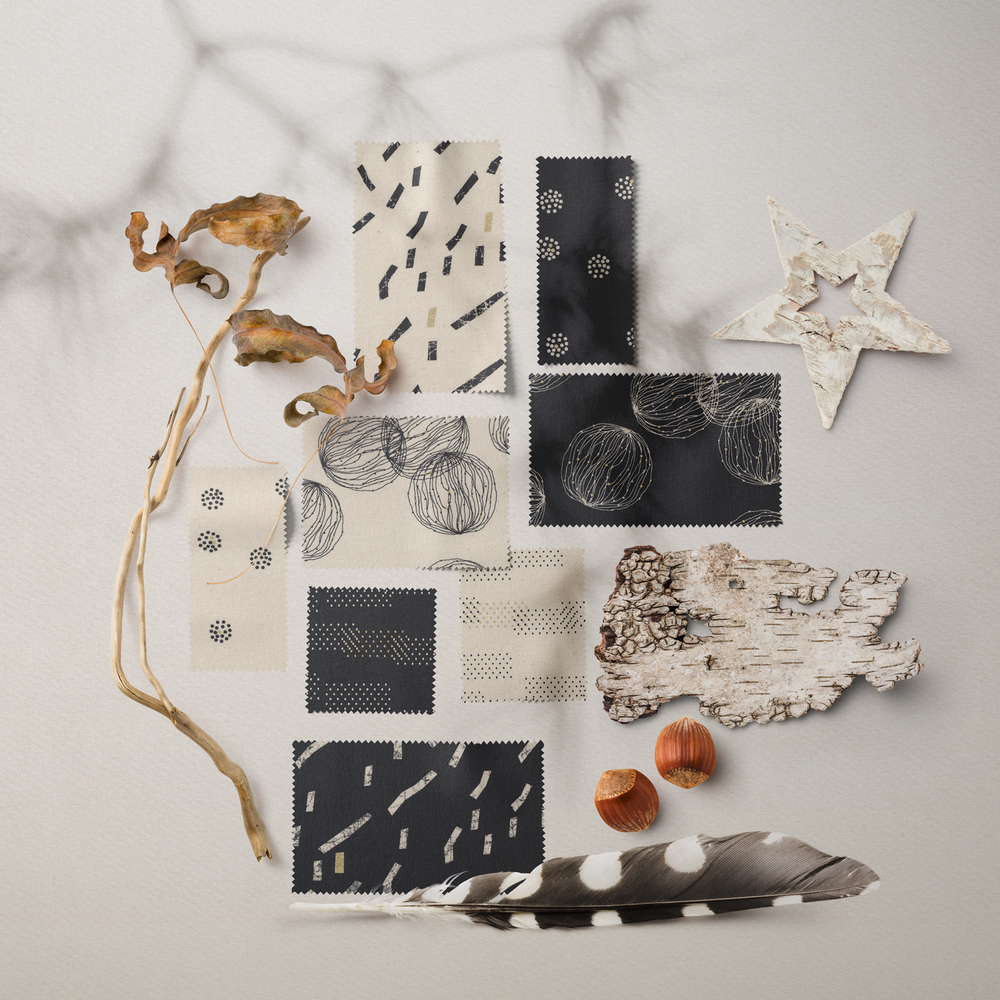 Get your creativity going with the THINK INK fabric collection from ZEN ...